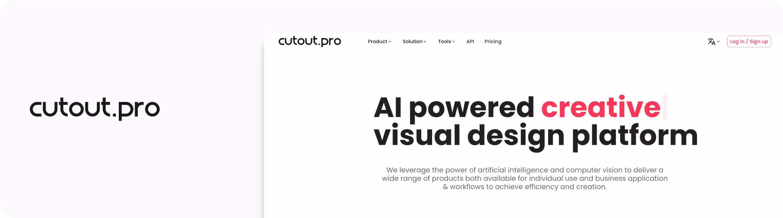 Home Page of Cutout.pro