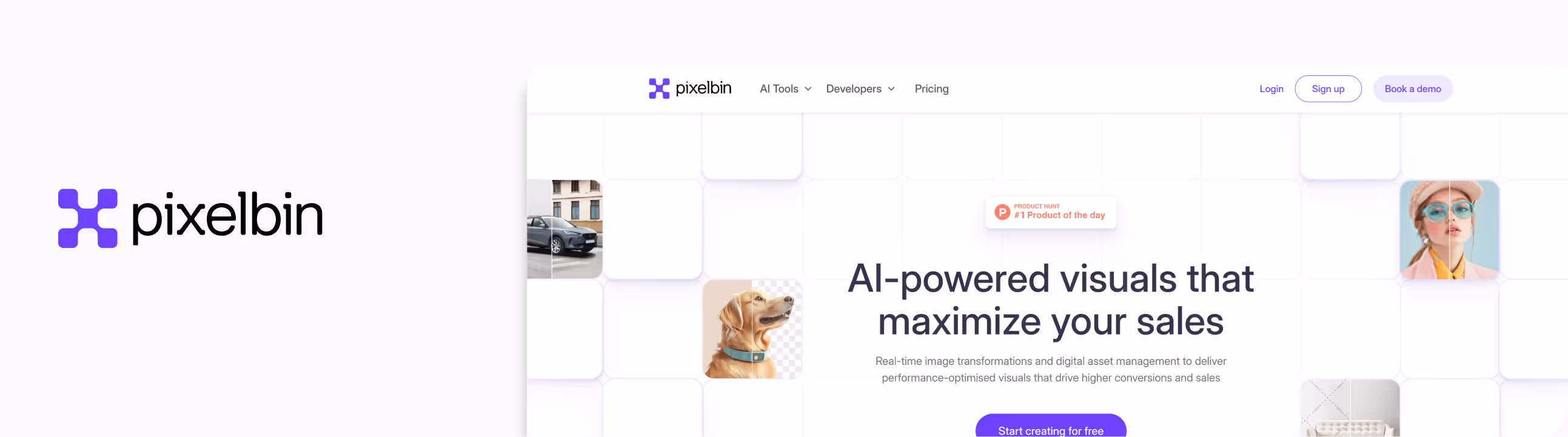 Home page of Pixelbin