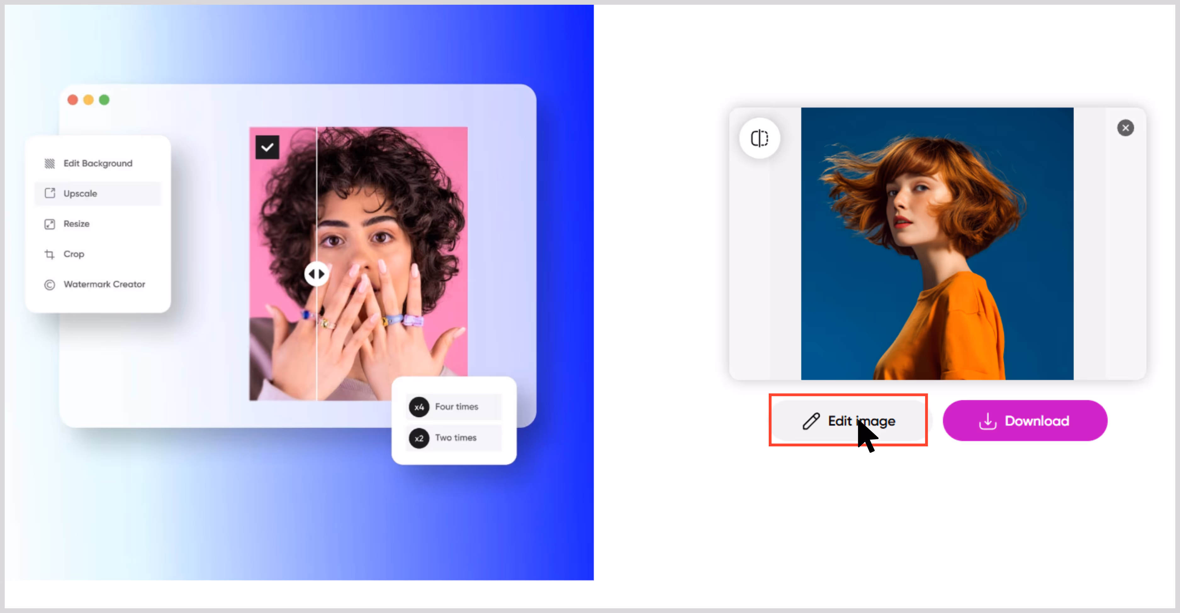 Edit the image