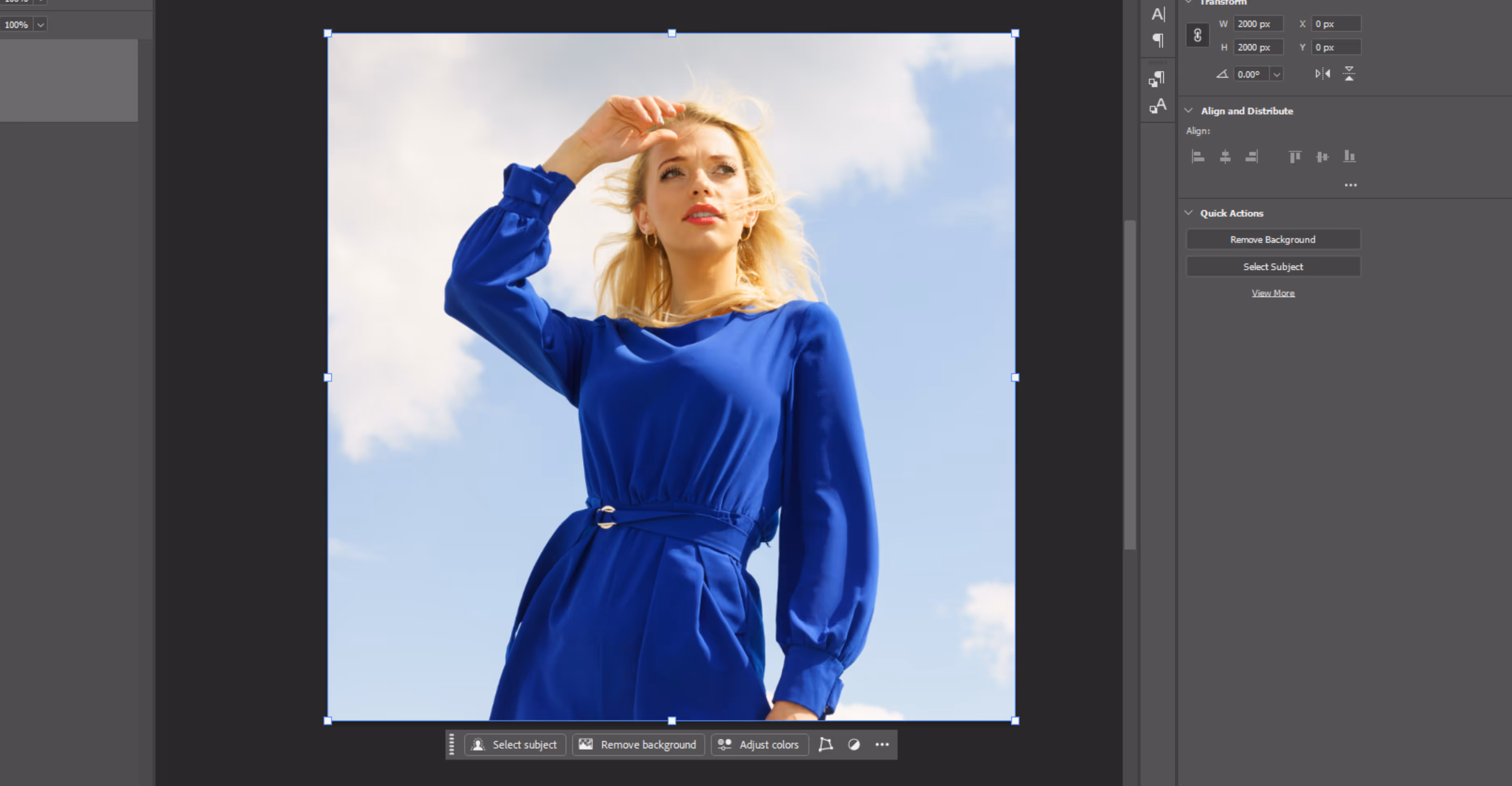 Edited photo and Preview the image upscaling