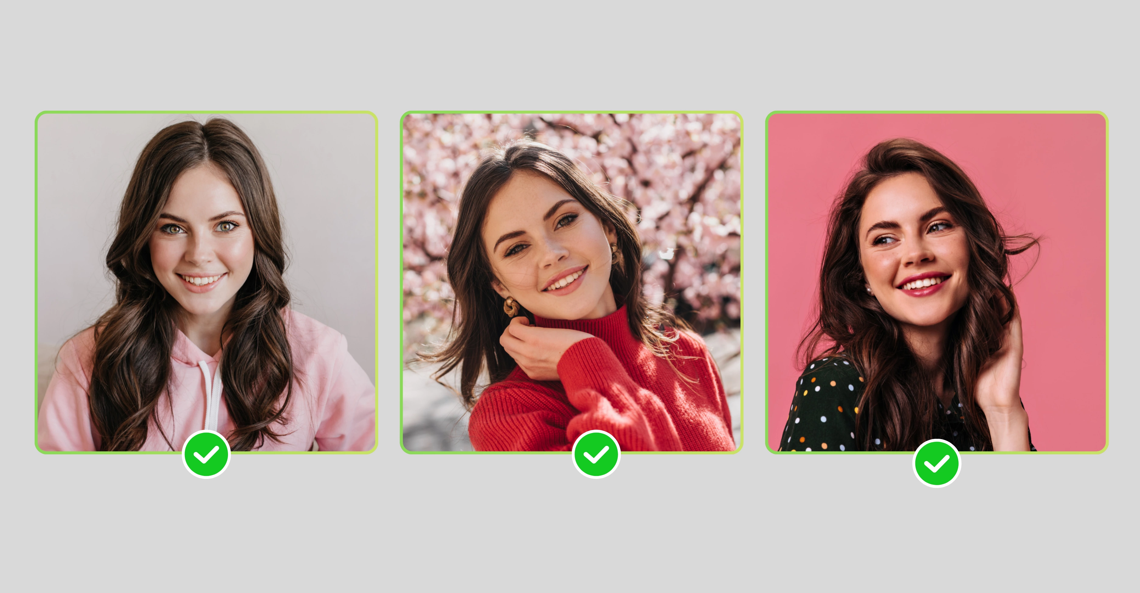 Include a range in your pictures