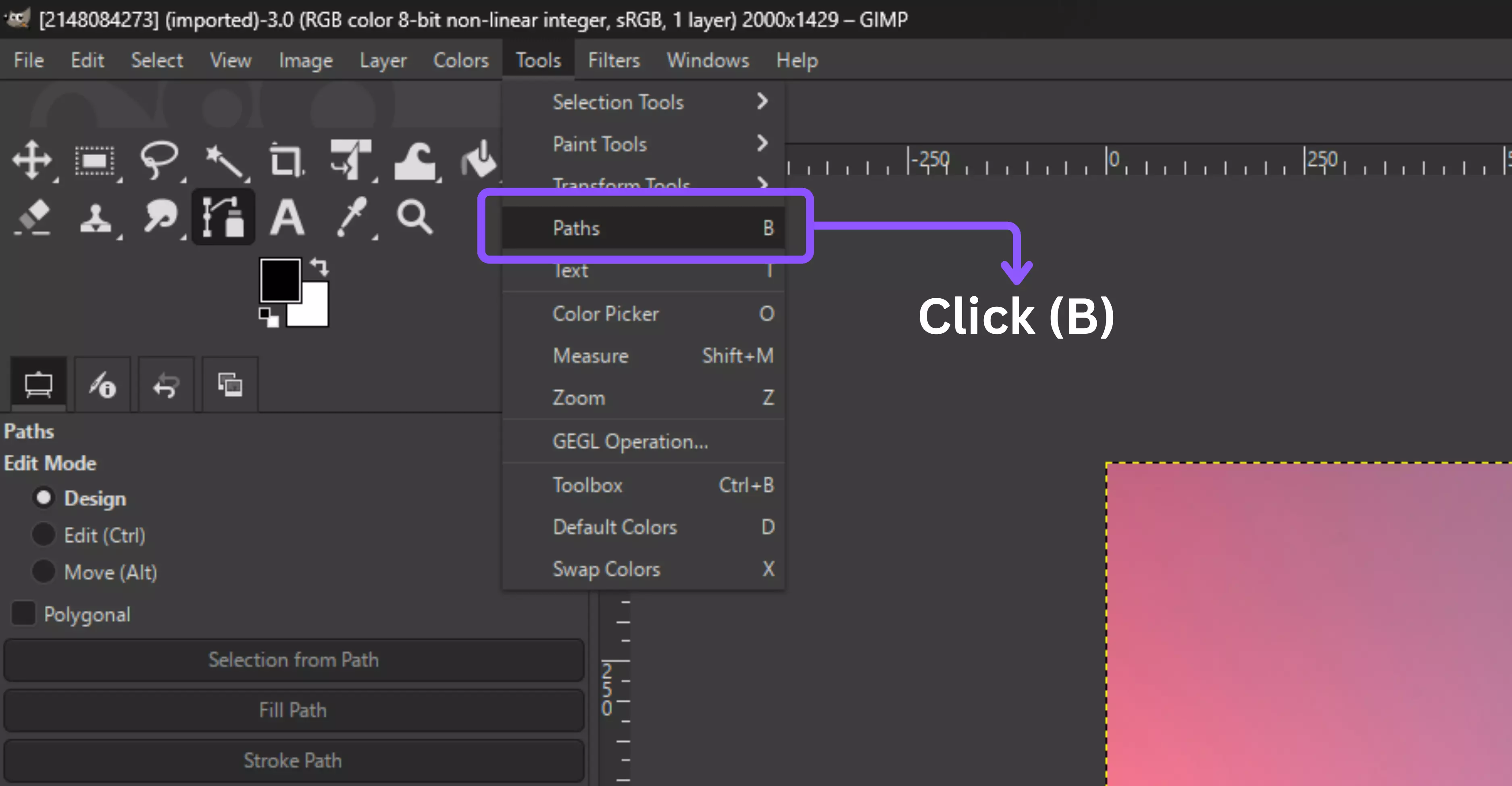  like a digital pen for tracing your subject