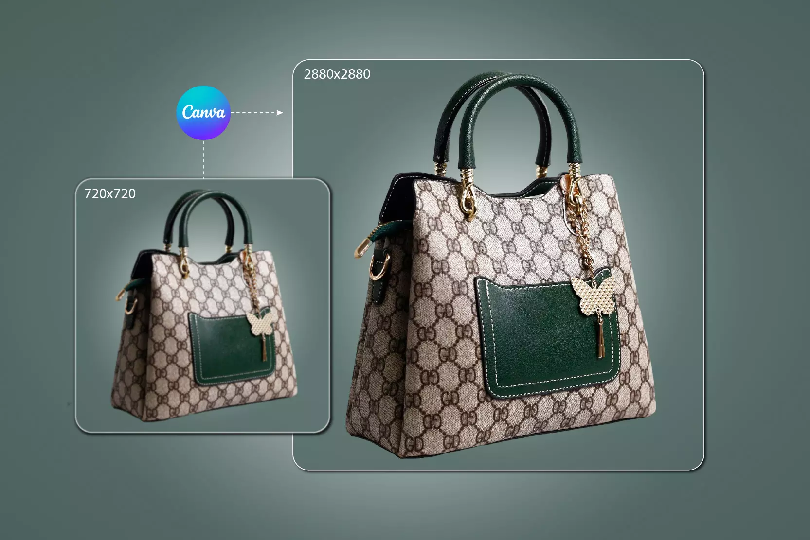 How to upscale an image in Canva