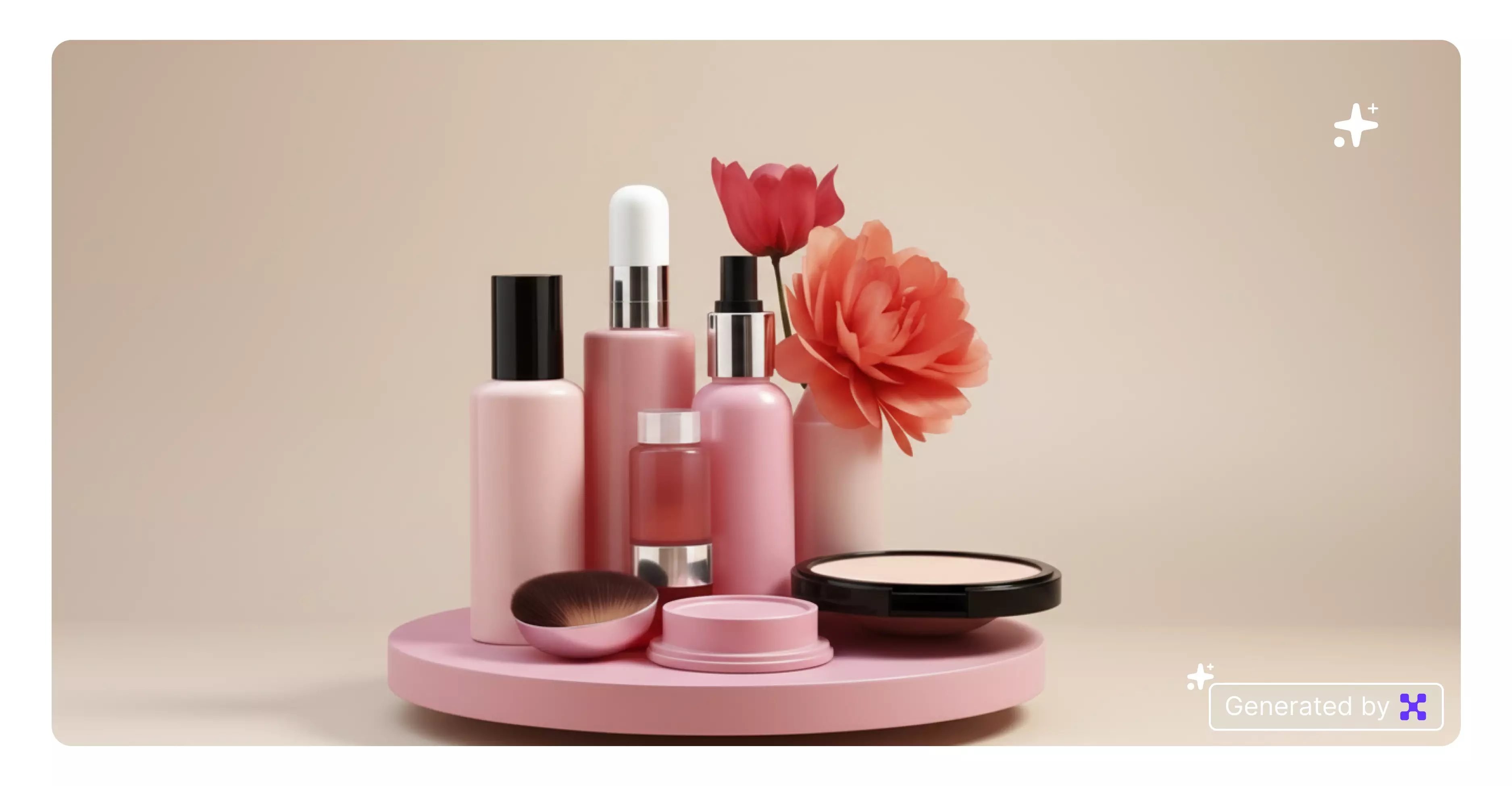 Neutral studio aesthetic