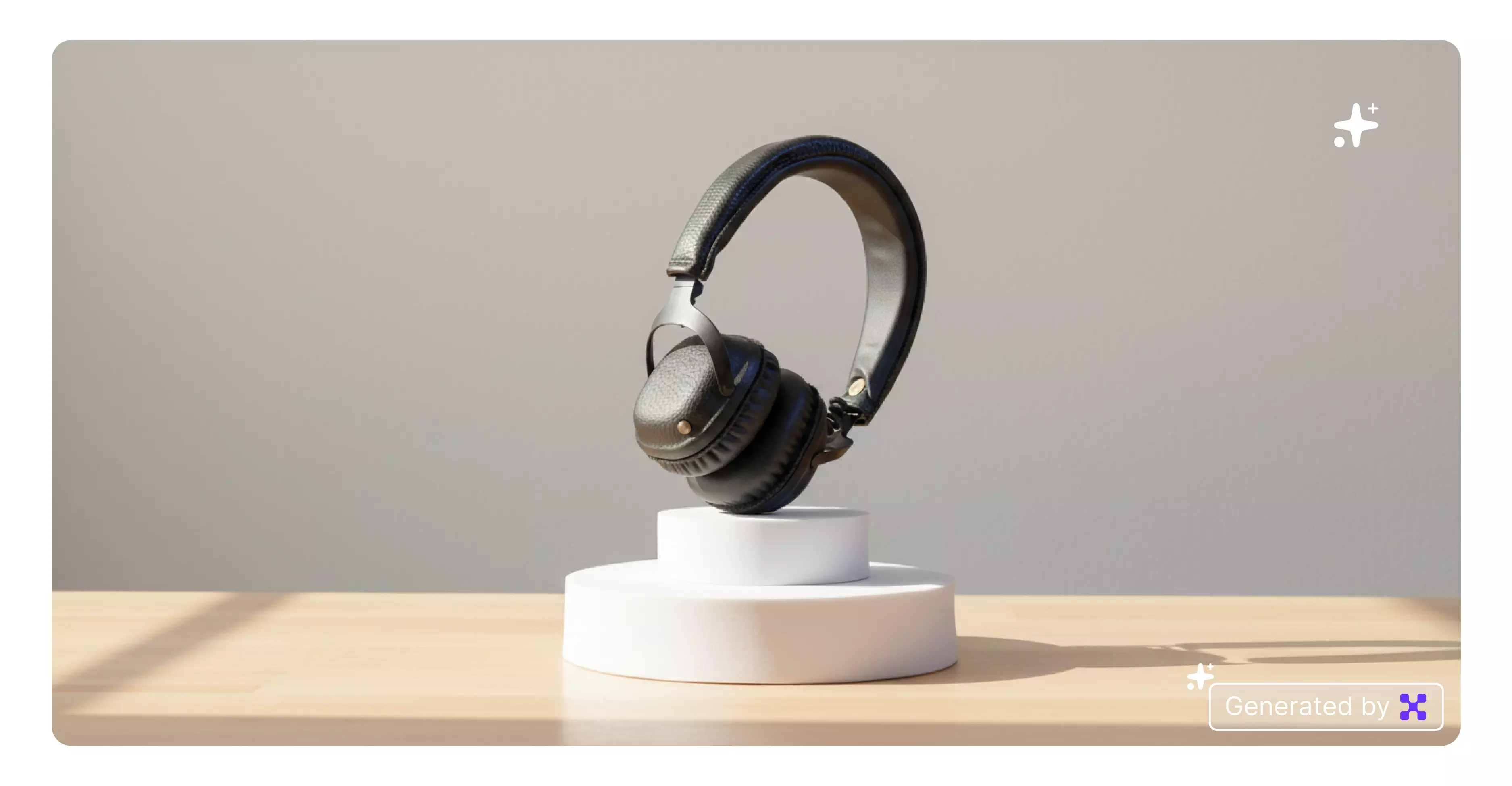 Wooden tabletop setup