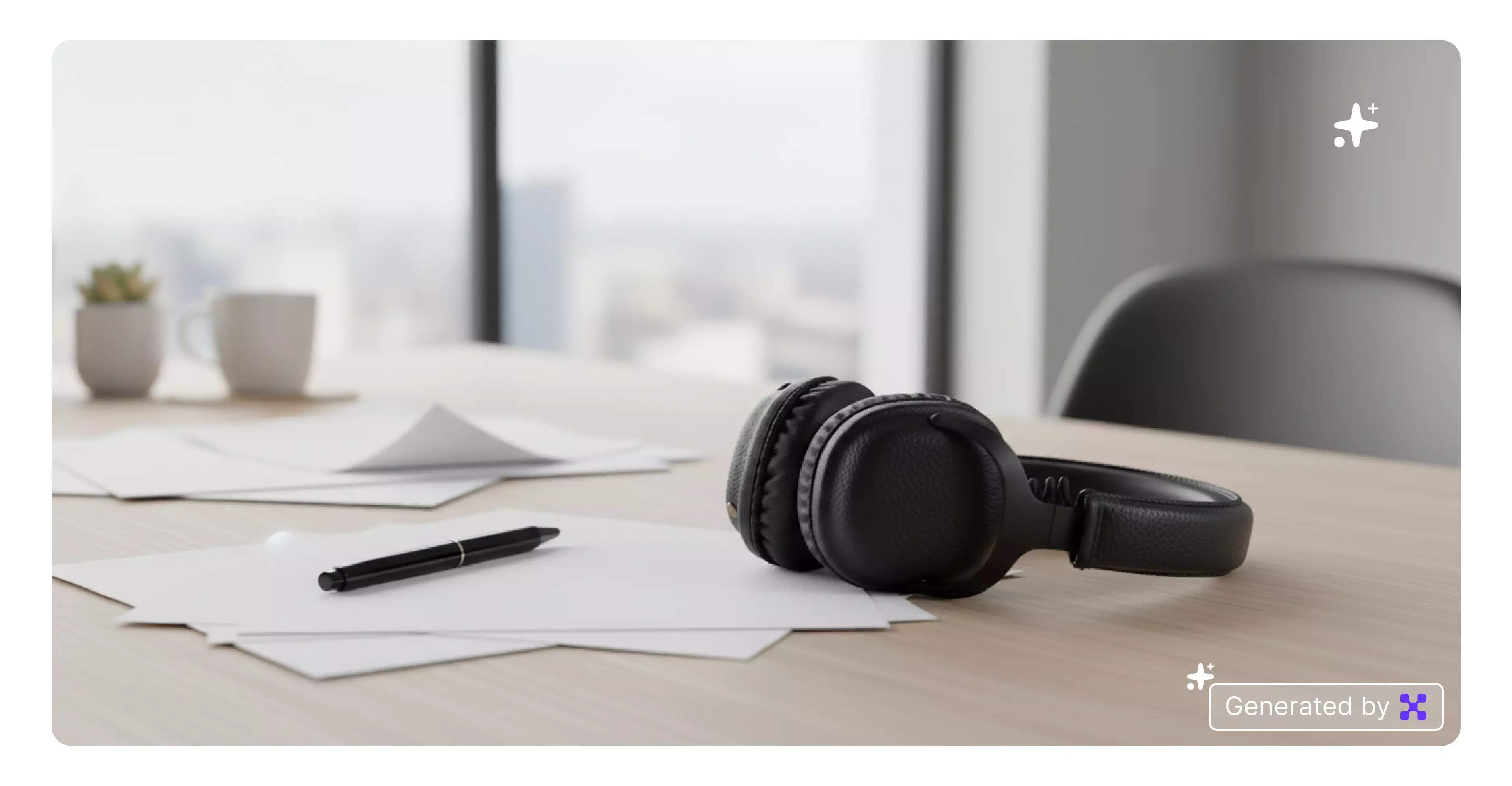 Product-on-paper setup