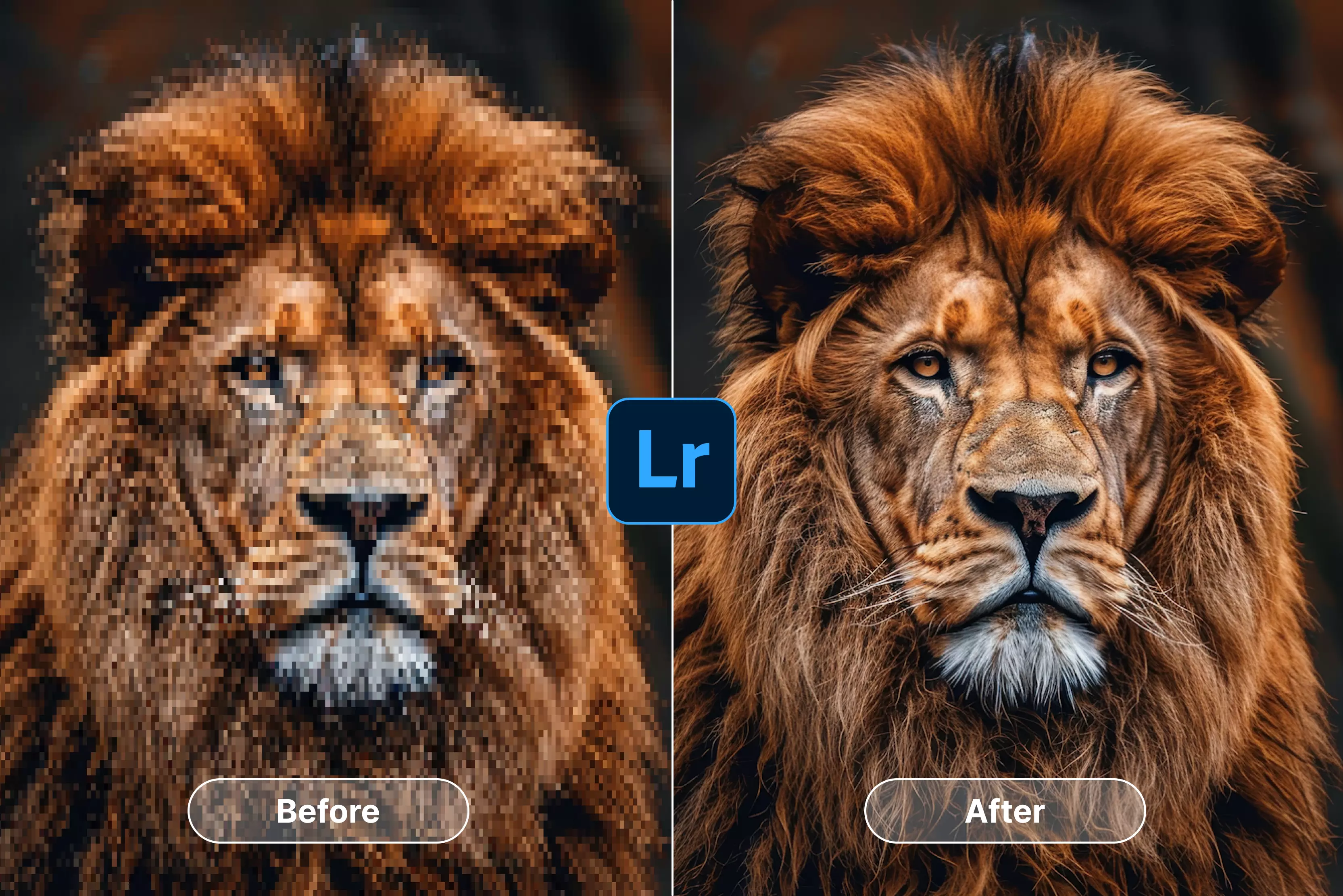 How to upscale an image in Lightroom