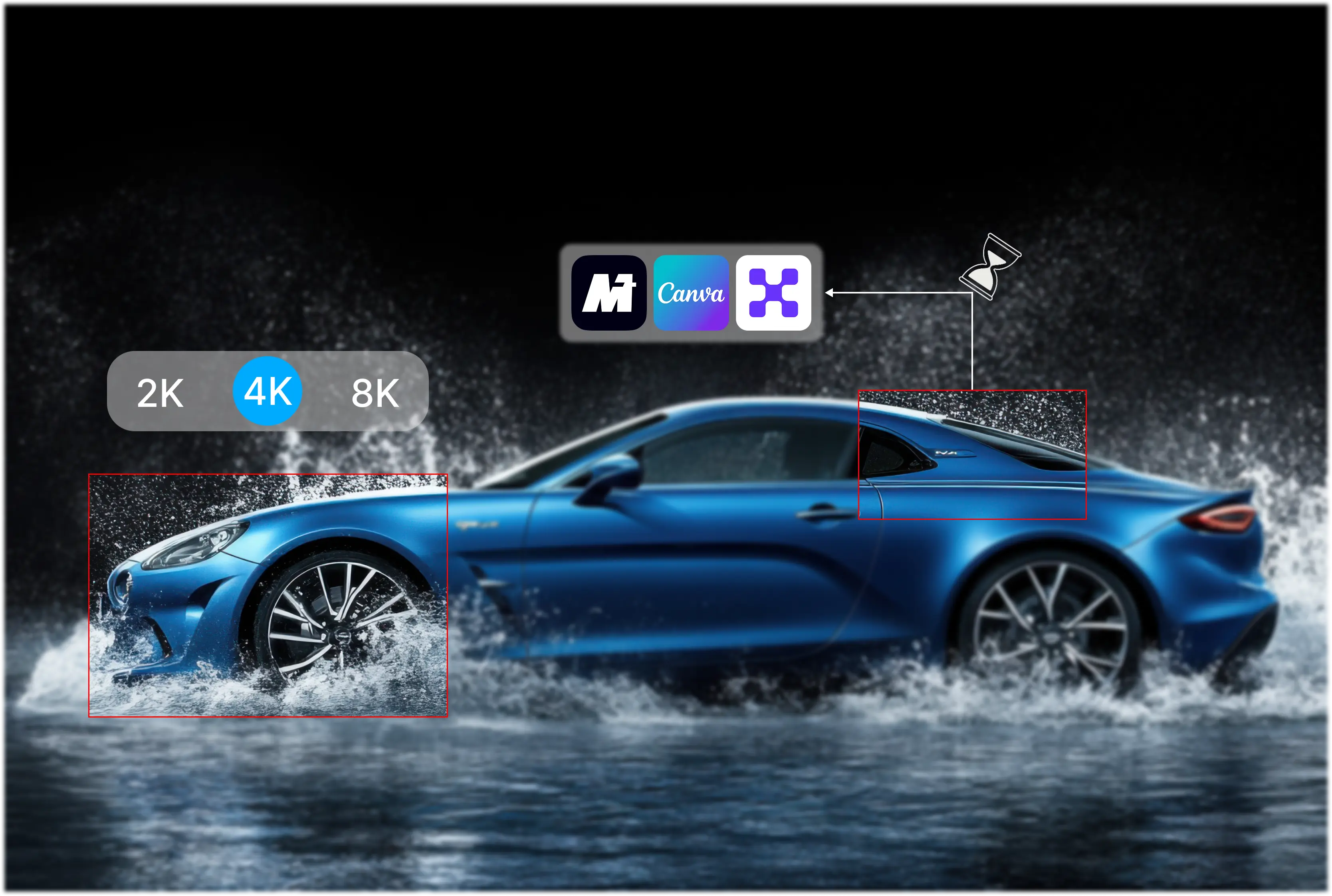 Which AI video upscaler is the fastest