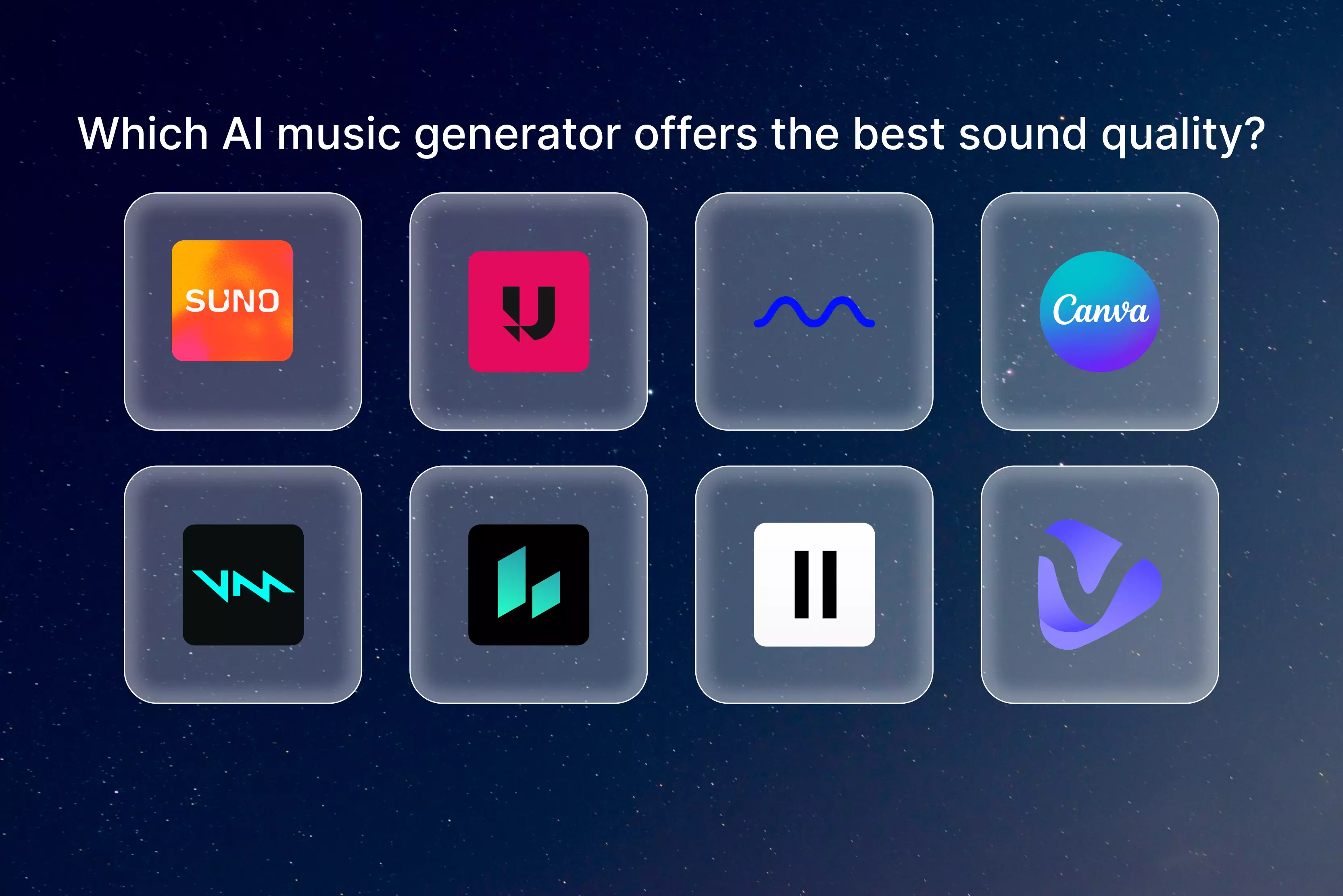 Which AI music generator offers the best sound quality