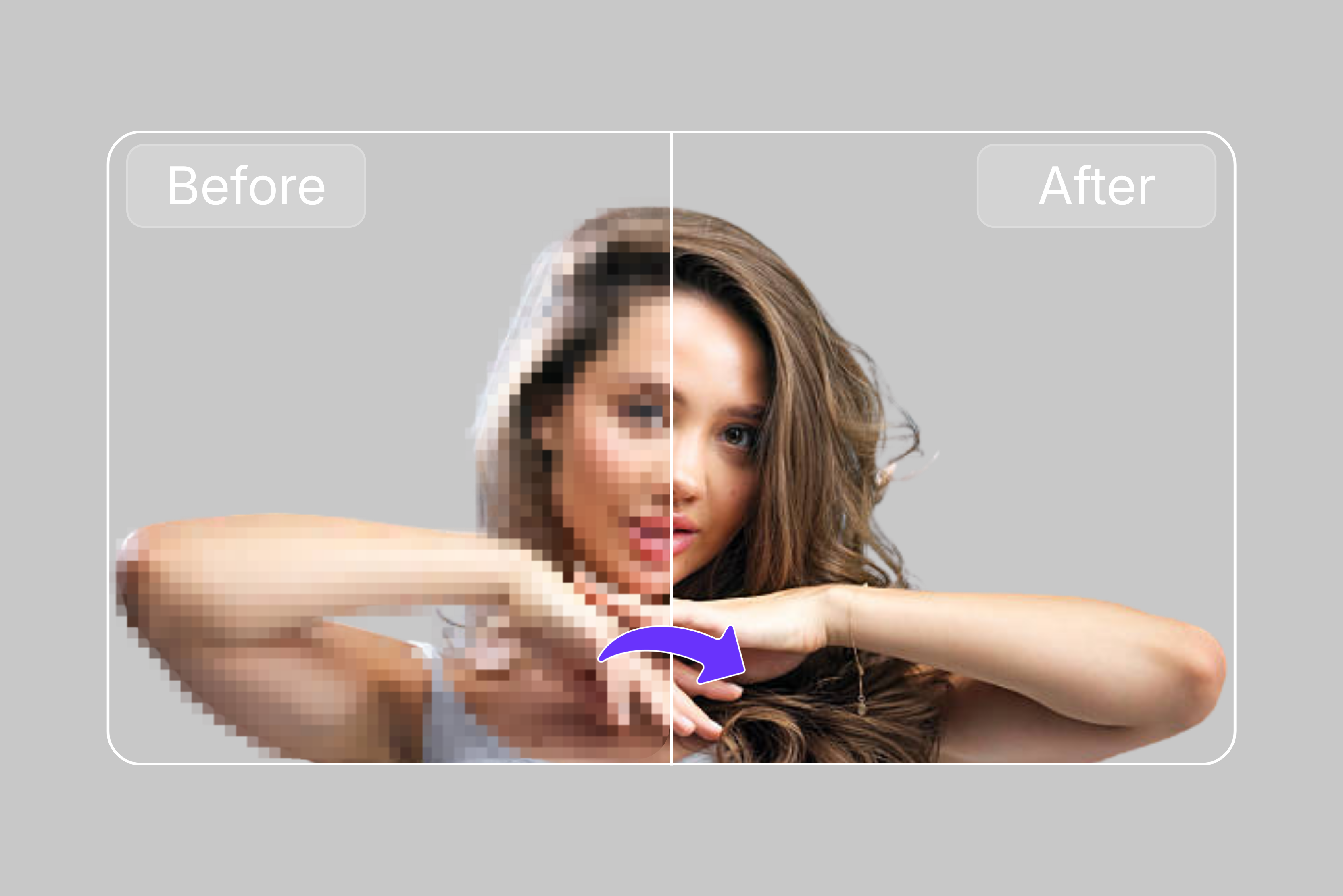 How to unpixelate image