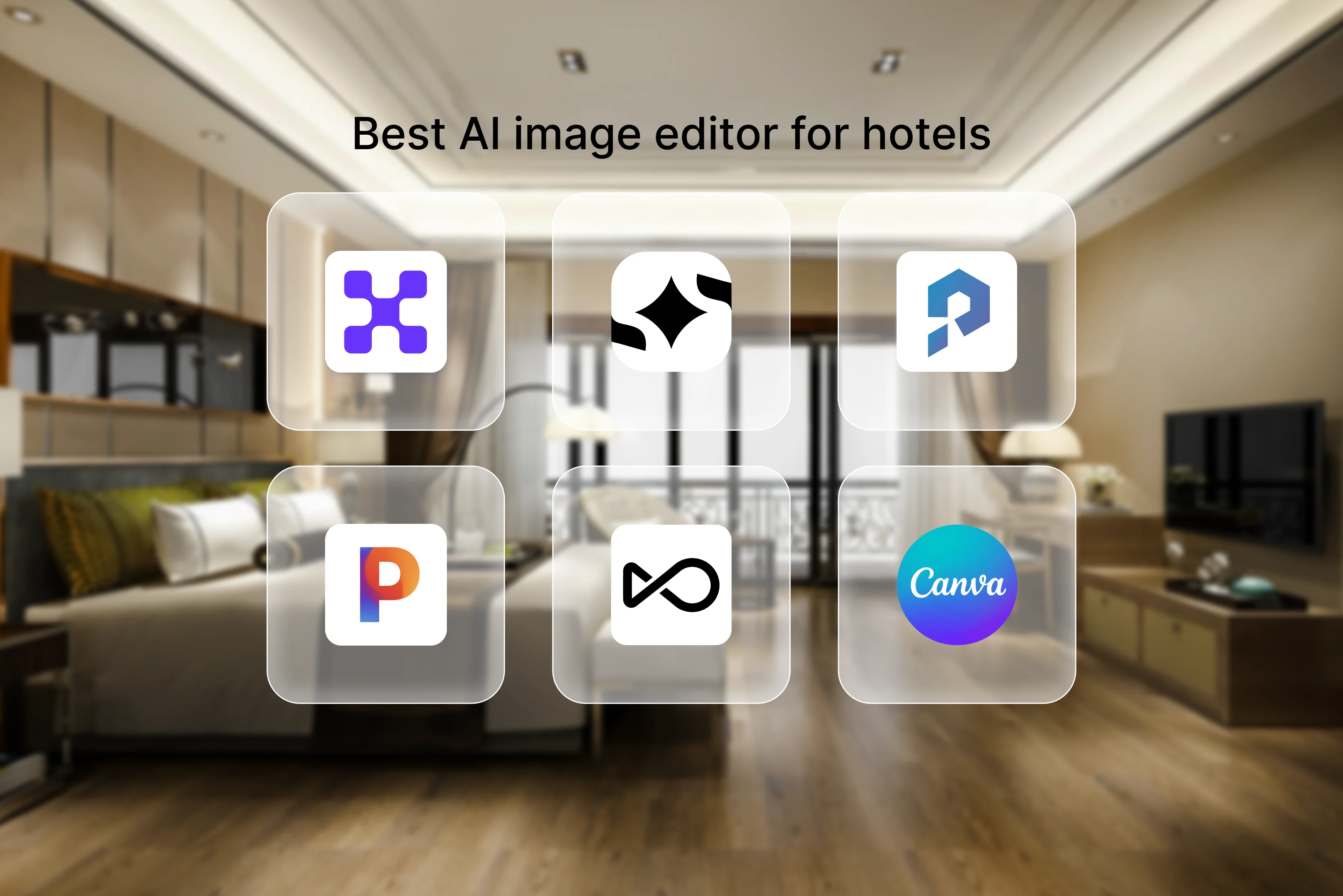 Best AI image editor for hotels