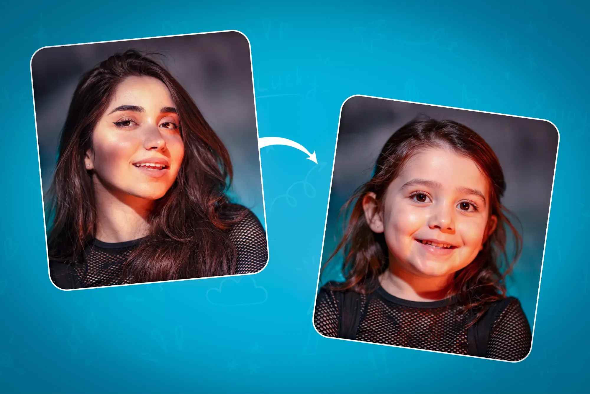 How to create a baby face using AI