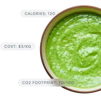 High-resolution image of food-grade ingredients analyzed by Journey Foods