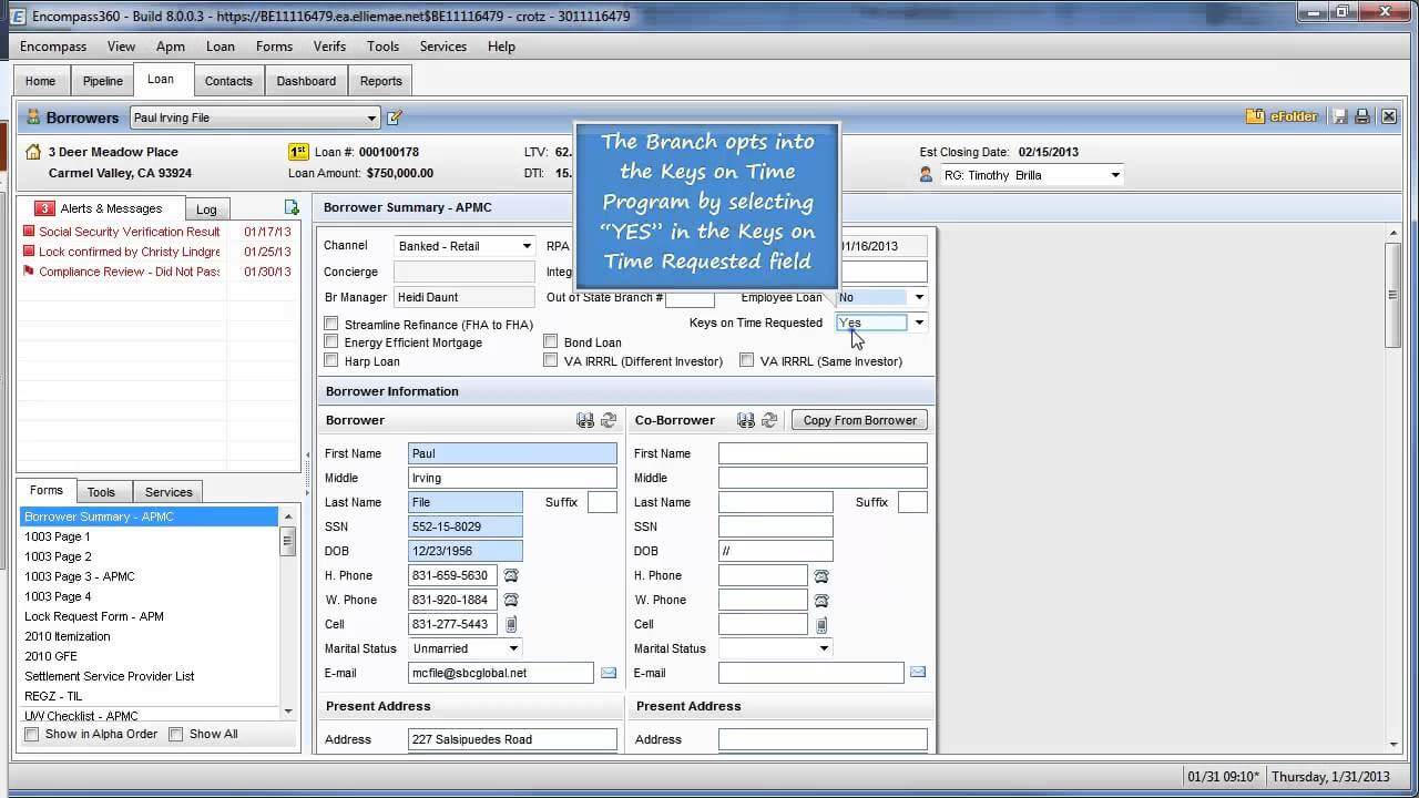 Encompass - Best for Big Lenders and Institutions