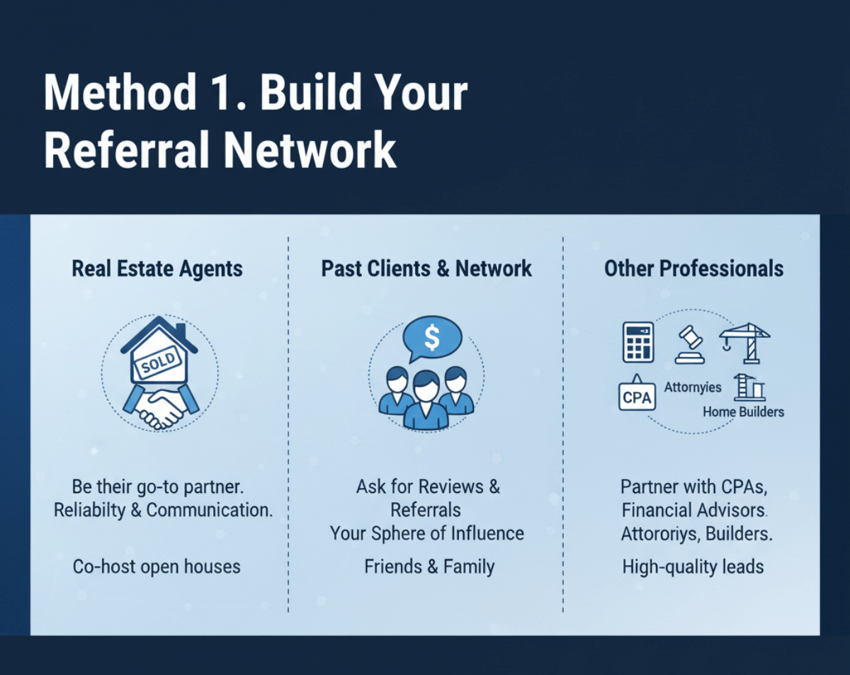 Method 1. Build Your Referral Network