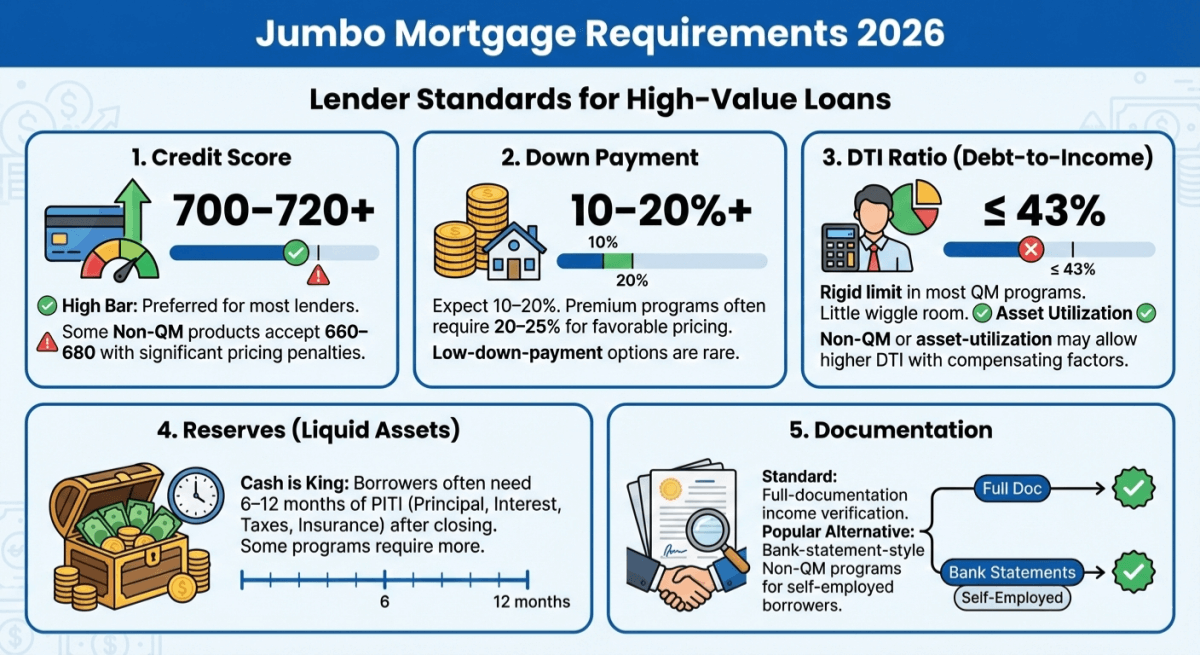 Jumbo Mortgage Requirements 2026