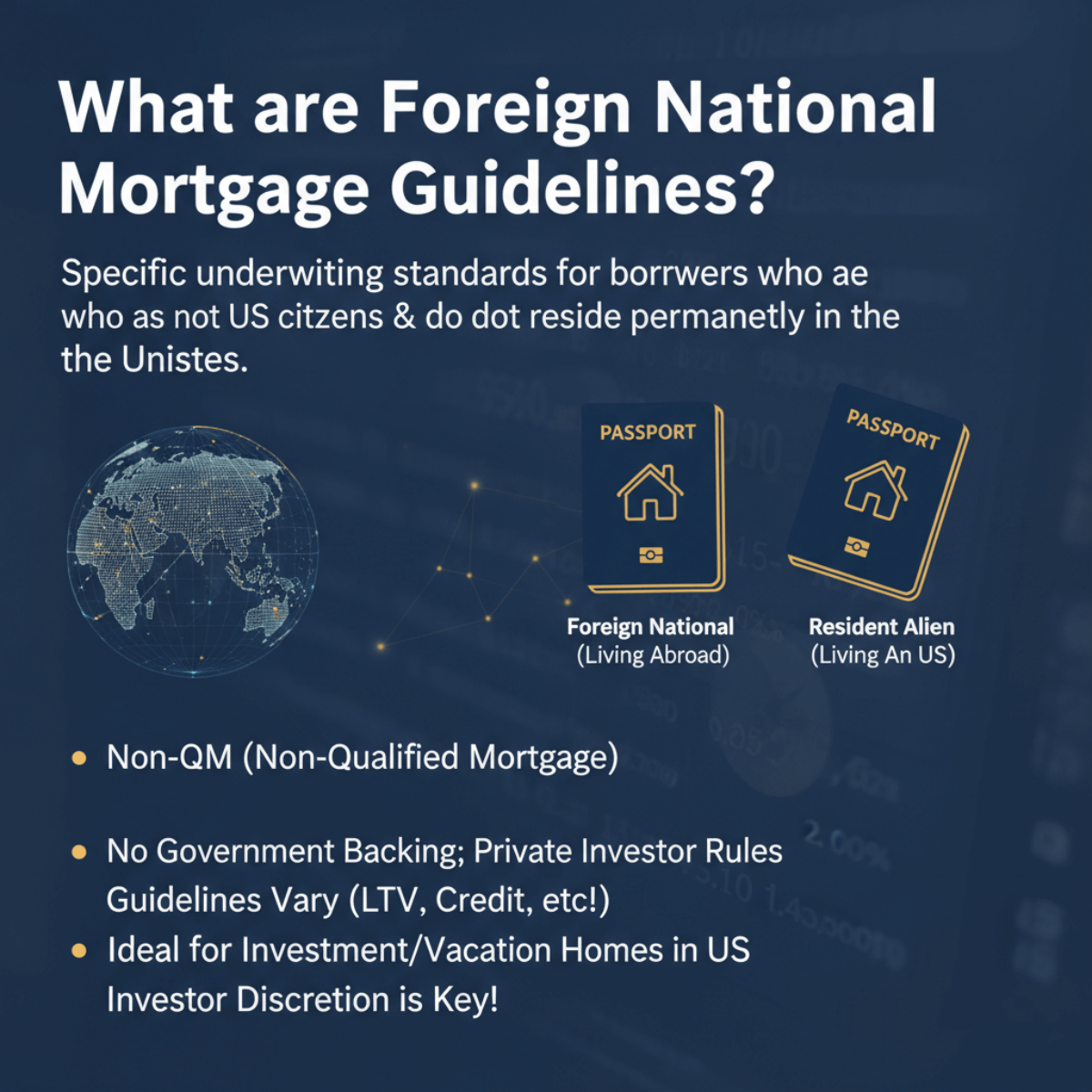 What are Foreign National Mortgage Guidelines?