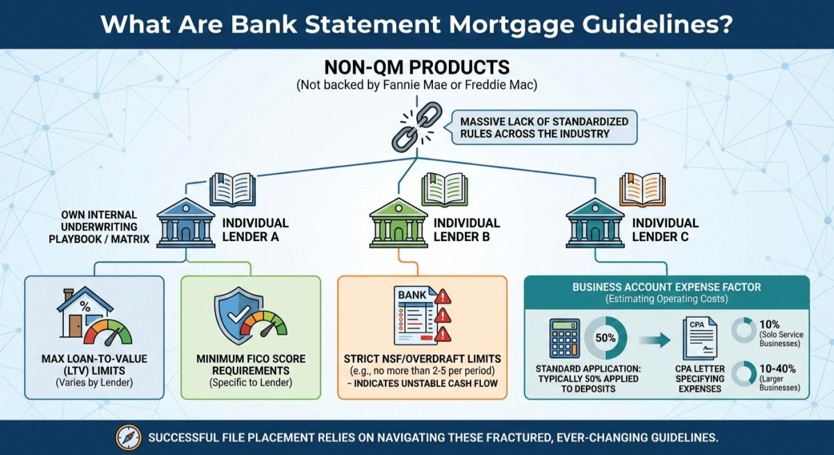 What Are Bank Statement Mortgage Guidelines?