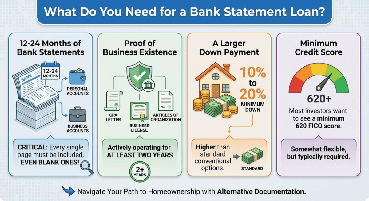 What Do You Need for a Bank Statement Loan?