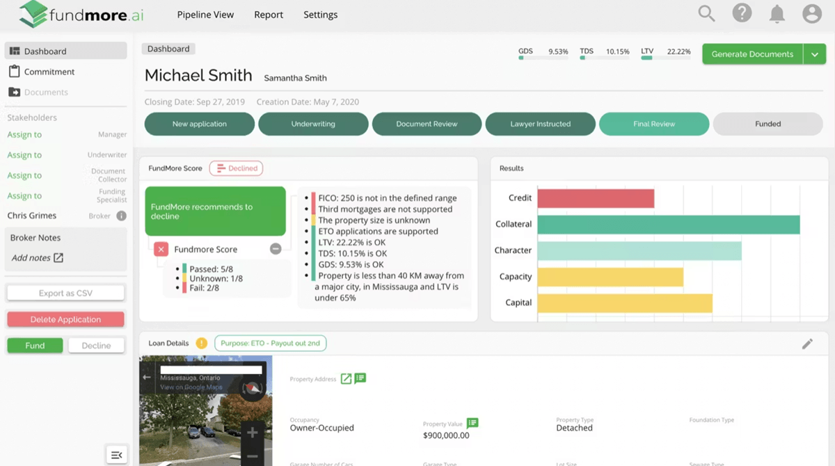 FundMore.ai - Best for Automated Document Processing & Risk Assessment