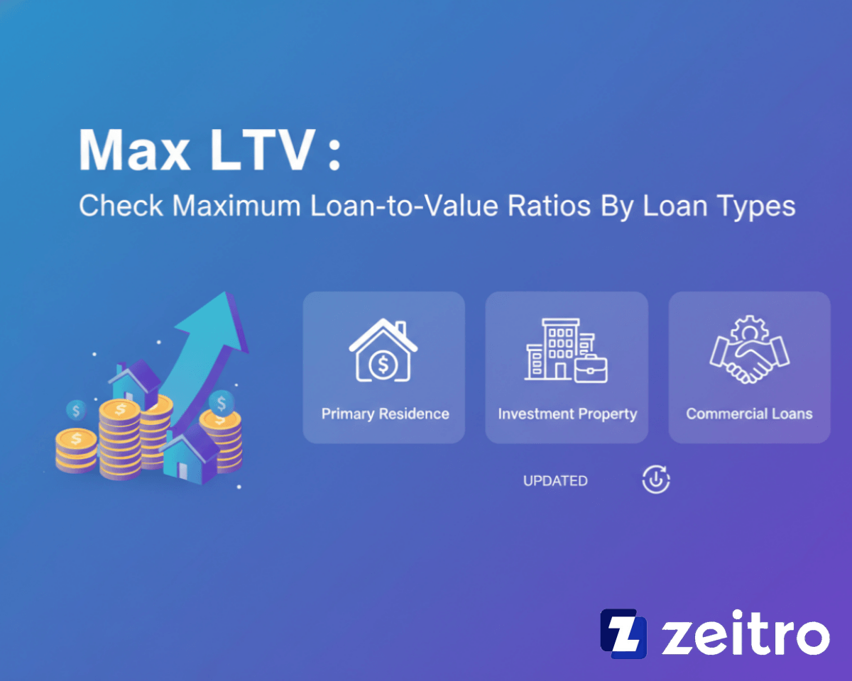 Max LTV: Check Maximum Loan-to-Value Ratios By Loan Types