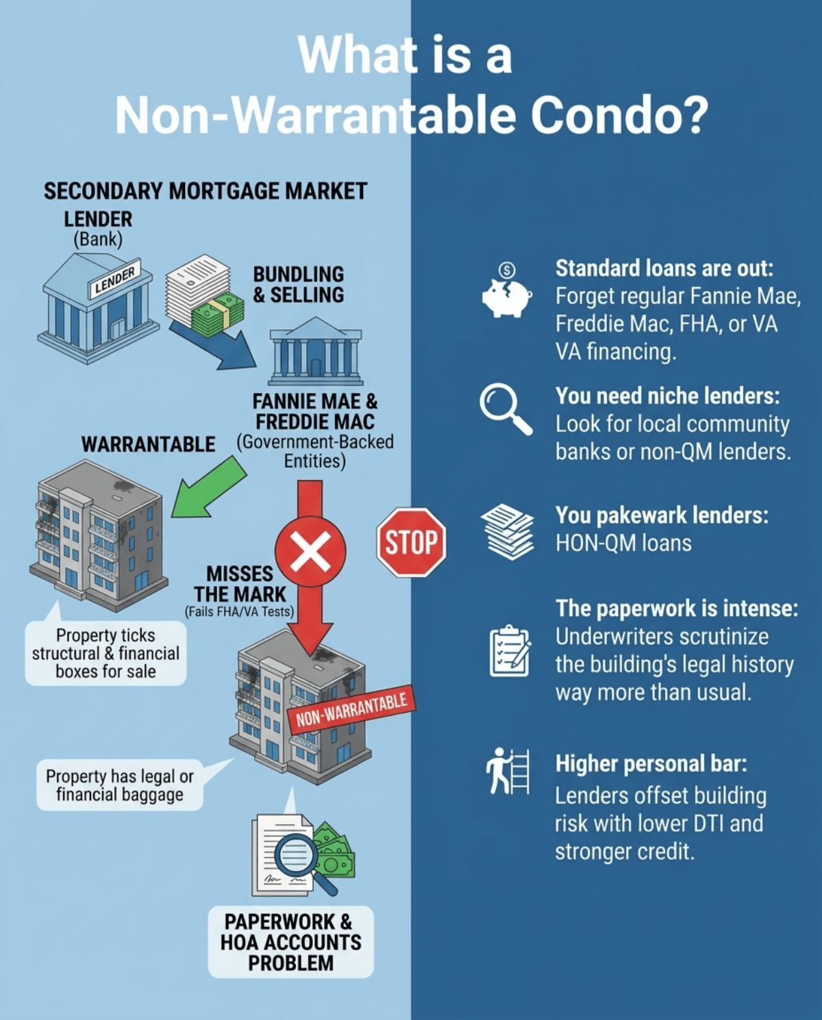 Meaning: What is a Non-Warrantable Condo?