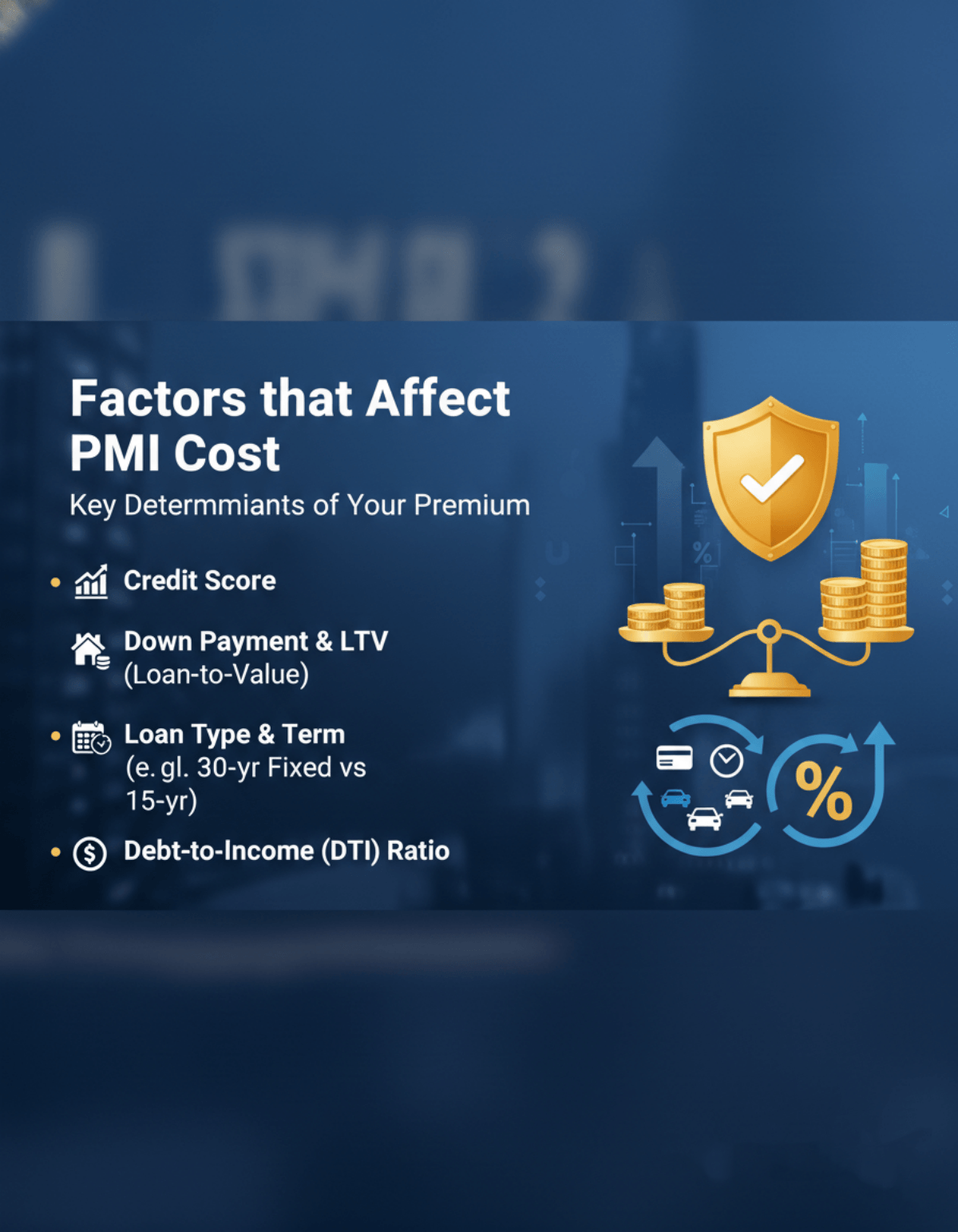 Factors that Affect PMI Cost
