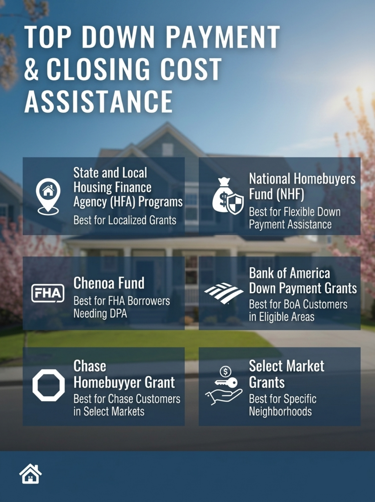Top Down Payment & Closing Cost Assistance
