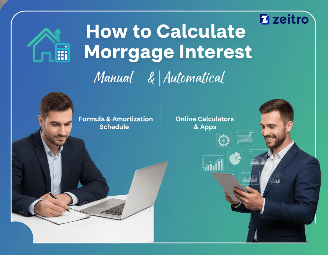 How to Calculate Mortgage Interest: Manually & Automatically