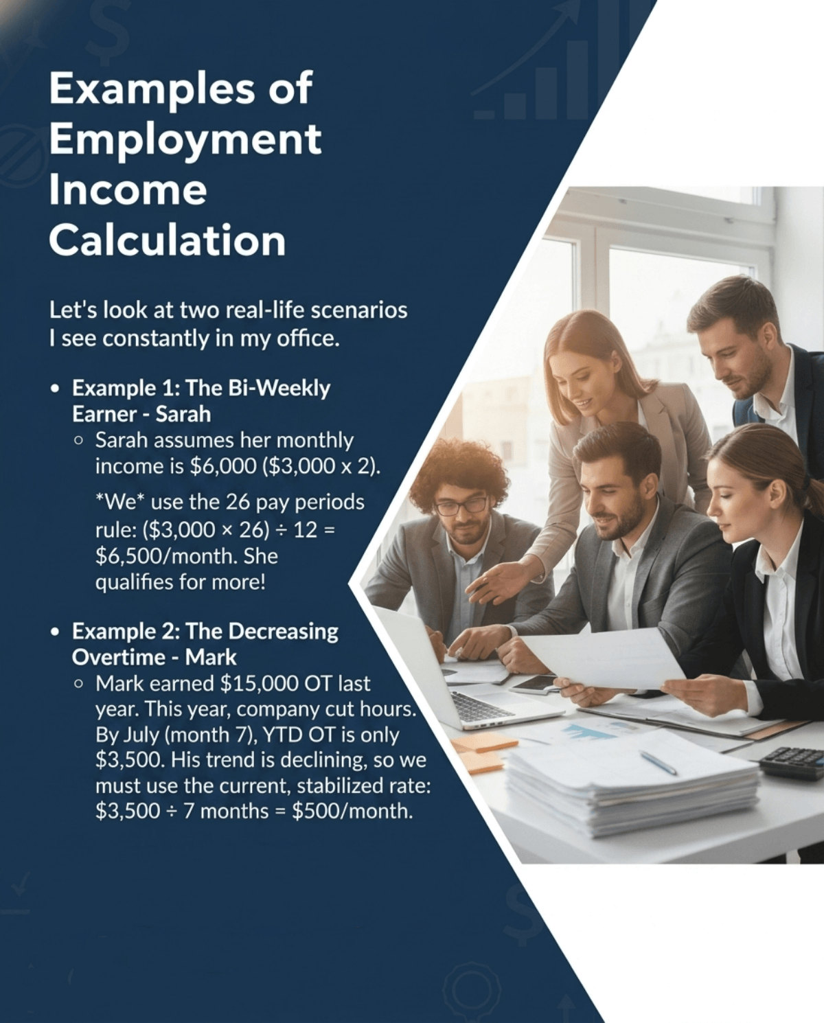Examples of Employment Income Calculation