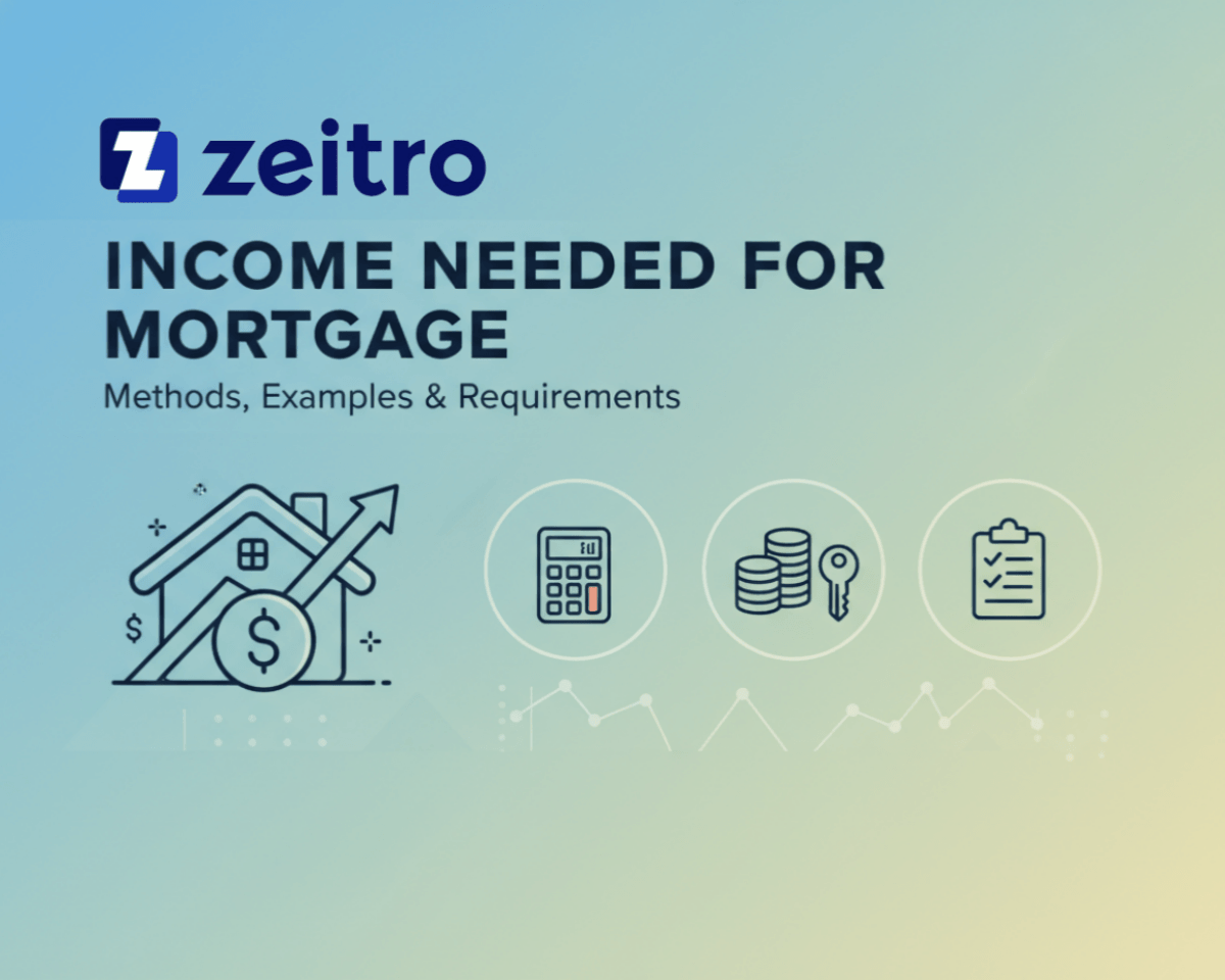 Income Needed for Mortgage: Methods, Examples & Requirements