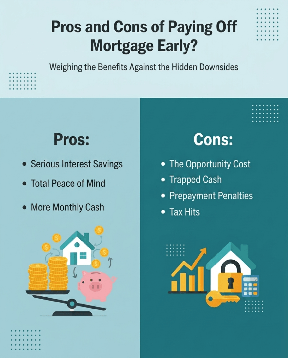 Pros and Cons of Paying Off Mortgage Early