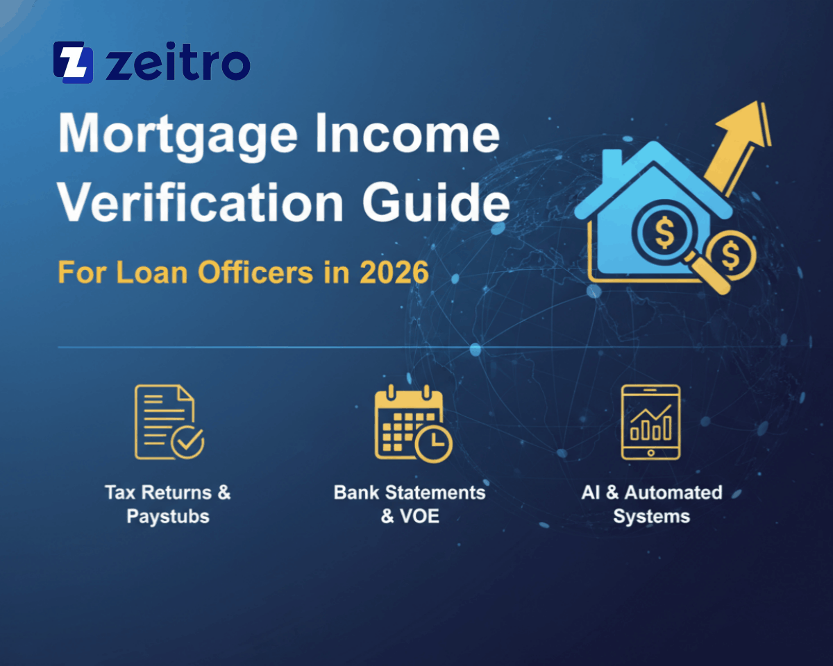 Mortgage Income Verification Guide for Loan Officers in 2026