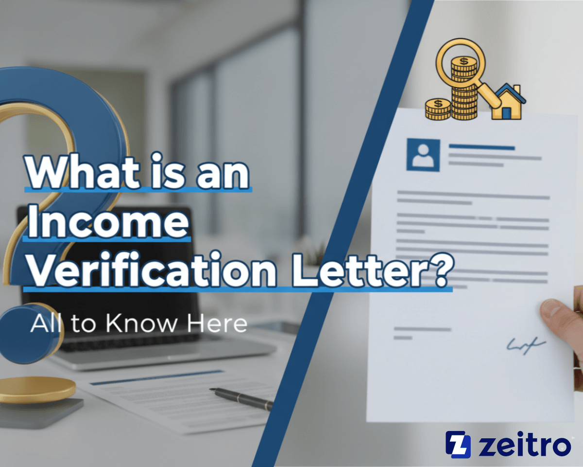 What is an Income Verification Letter? All to Know Here