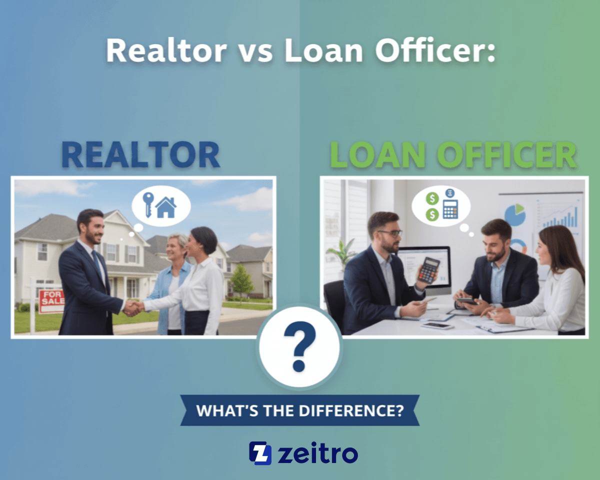 Realtor vs Loan Officer: What's the Difference?