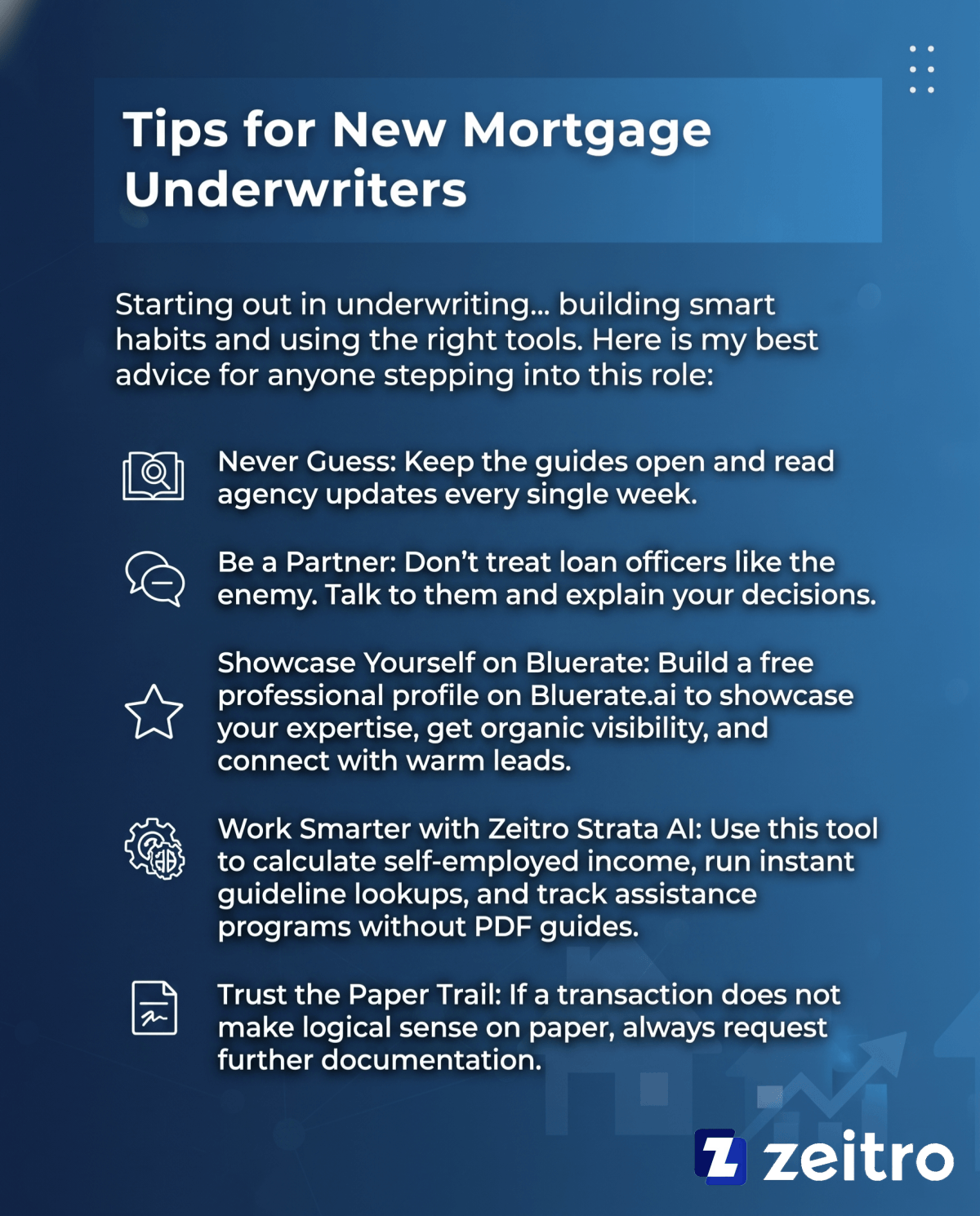Tips for New Mortgage Underwriters