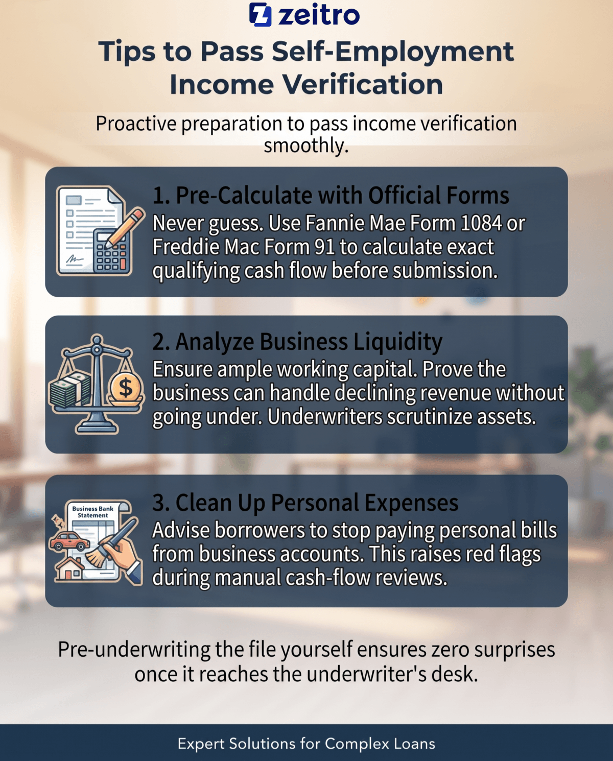 Tips to Pass Self-Employment Income Verification