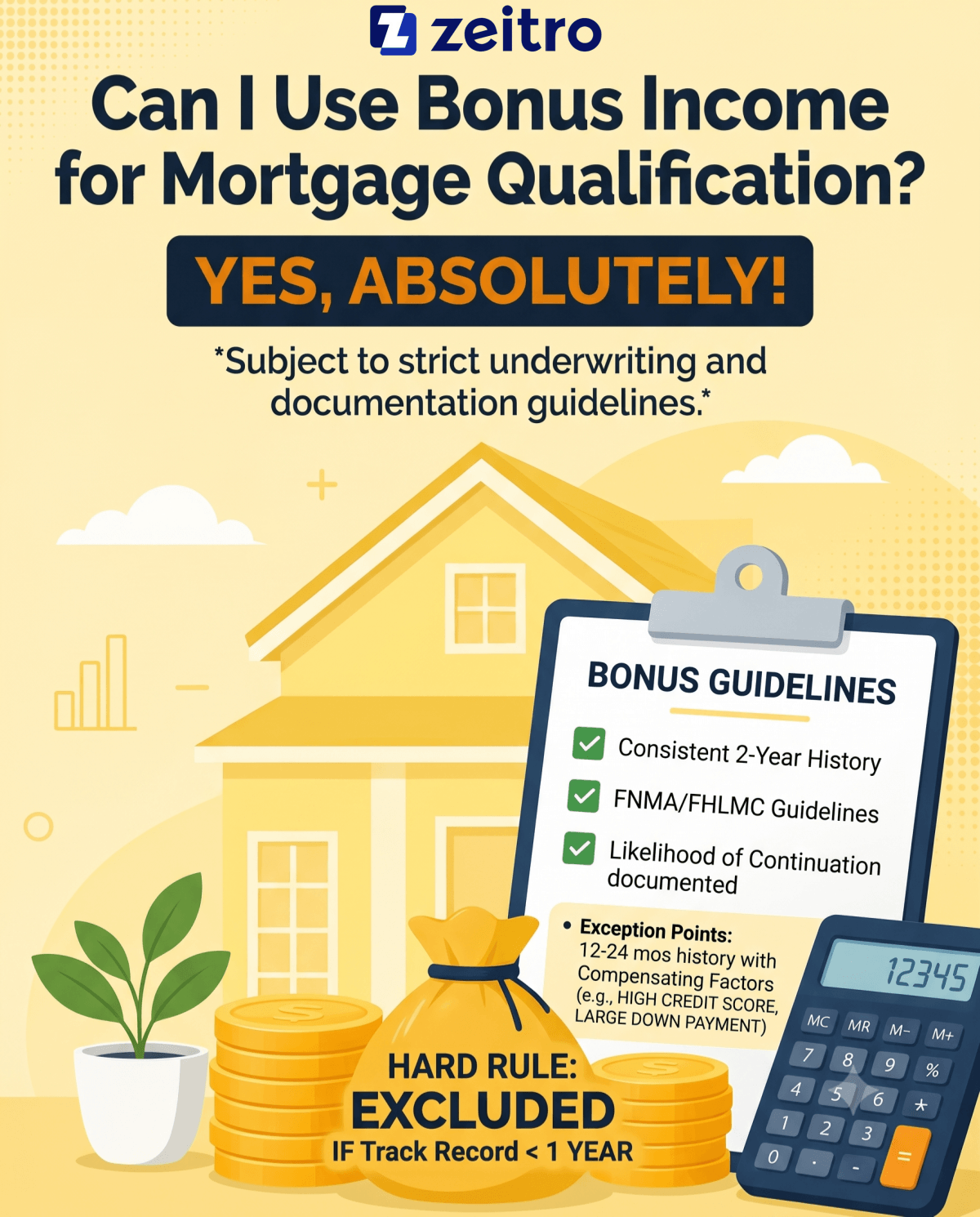 Can I Use Bonus Income for Mortgage Qualification?