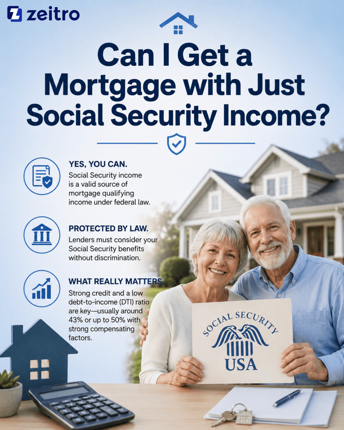 Can I Get a Mortgage with Just Social Security Income?
