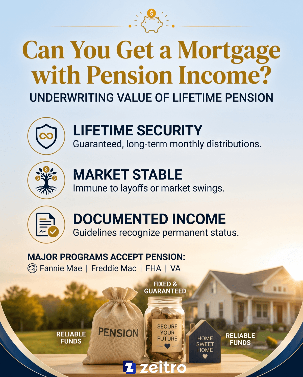 Can You Get a Mortgage with Pension Income?