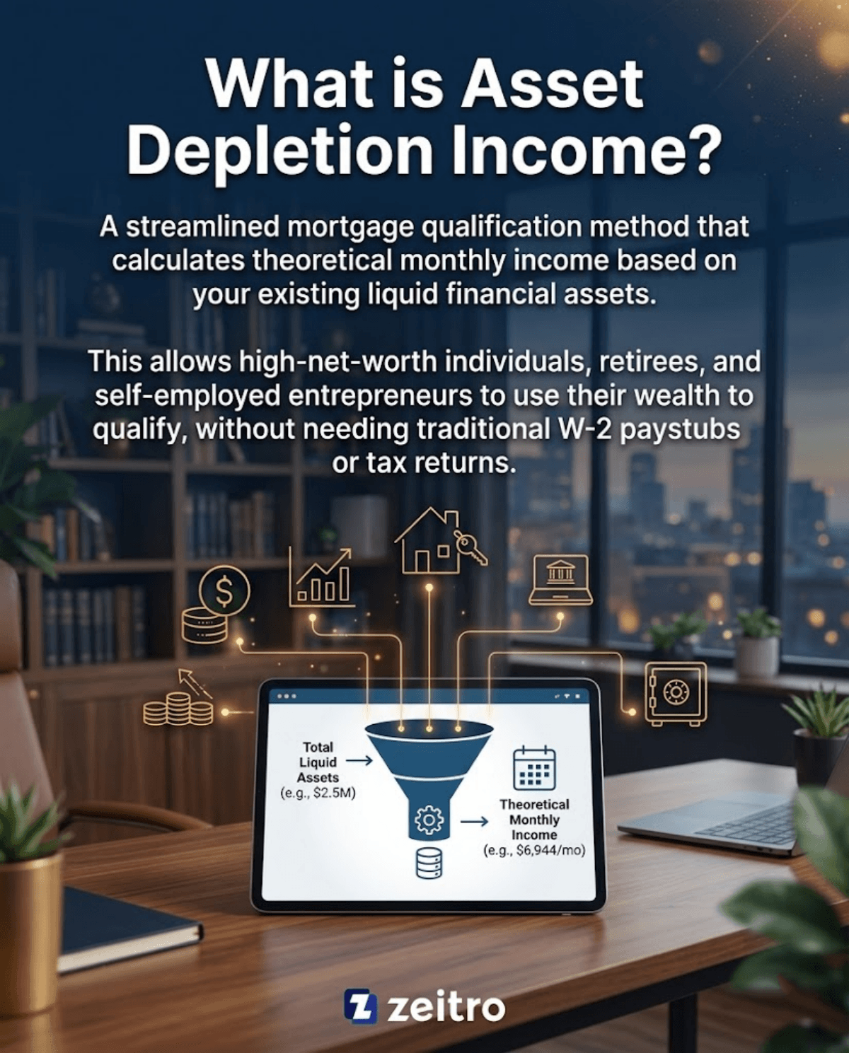 What is Asset Depletion Income?