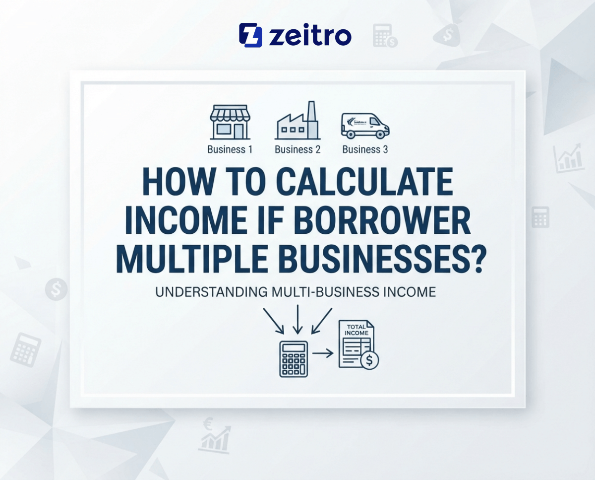 How to Calculate Income If Borrower Has Multiple Businesses?