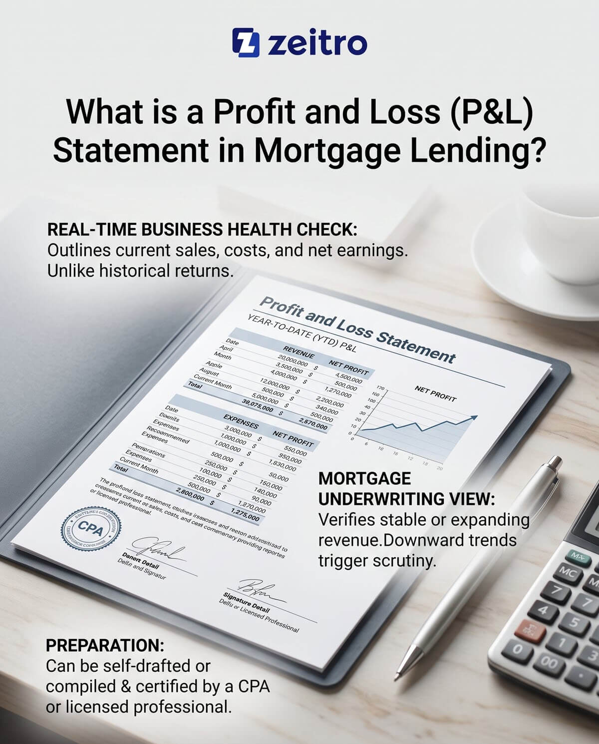 What is a Profit and Loss (P&L) Statement in Mortgage Lending?
