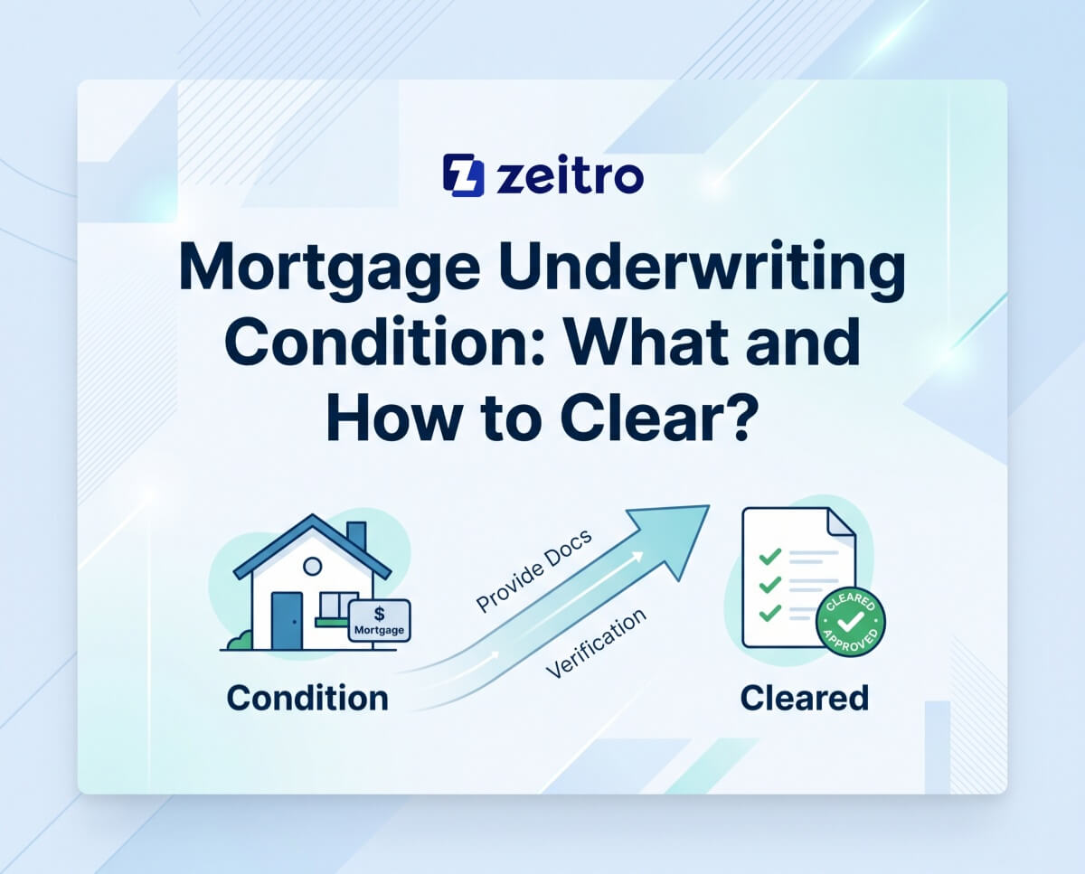 Mortgage Underwriting Condition: What and How to Clear?