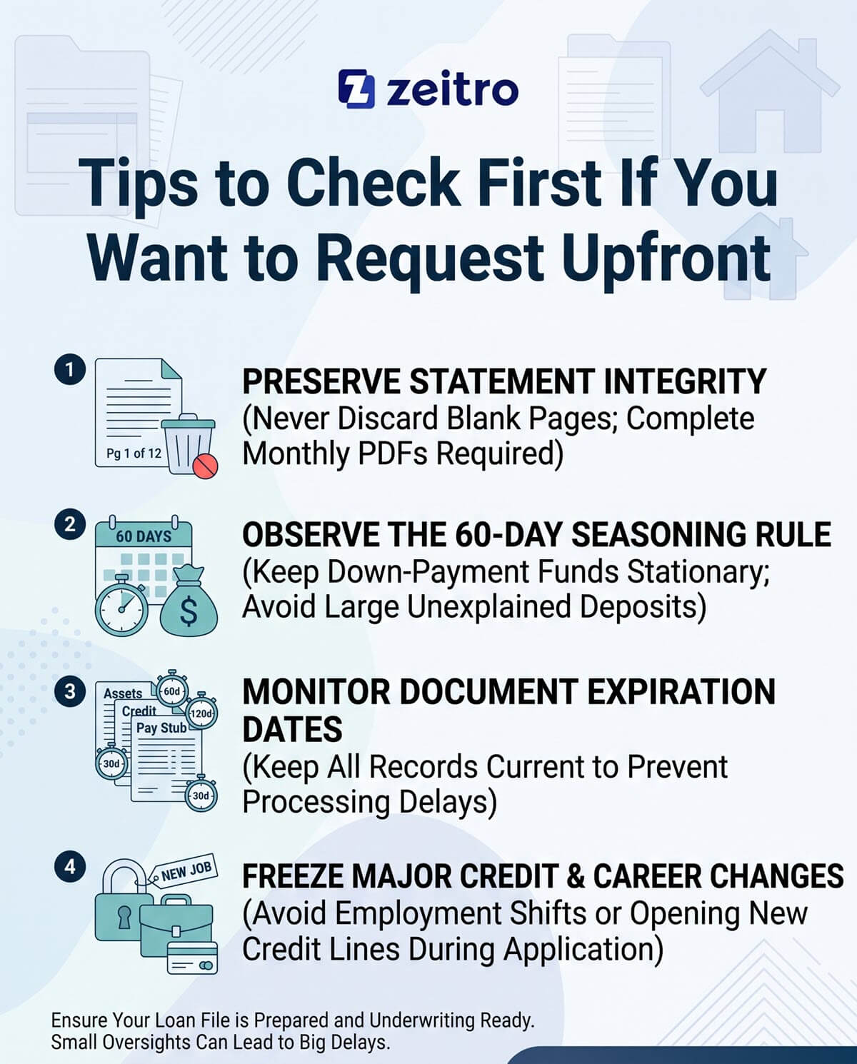 Tips to Check First If You Want to Request Upfront