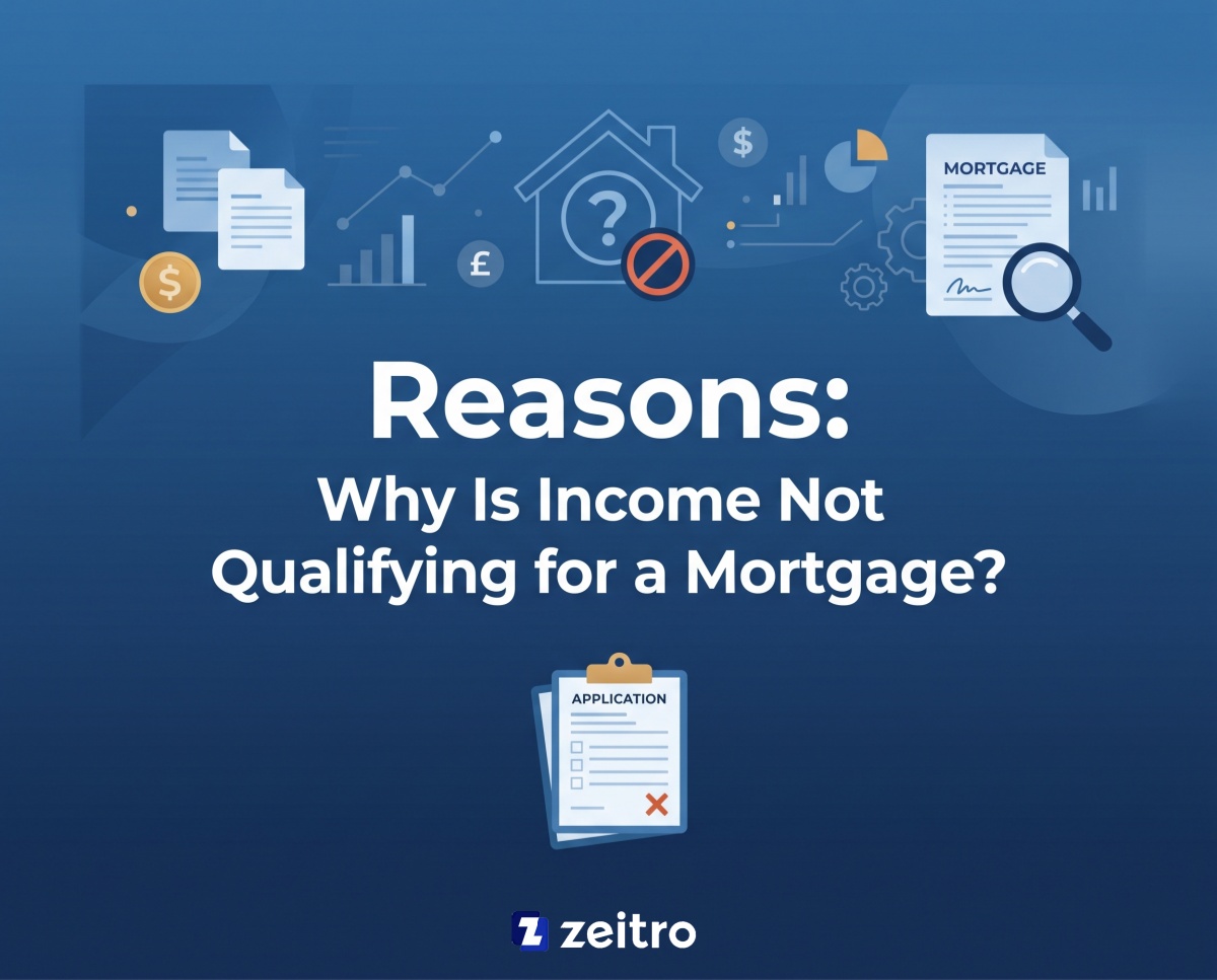 Reasons: Why Is Income Not Qualifying for a Mortgage?