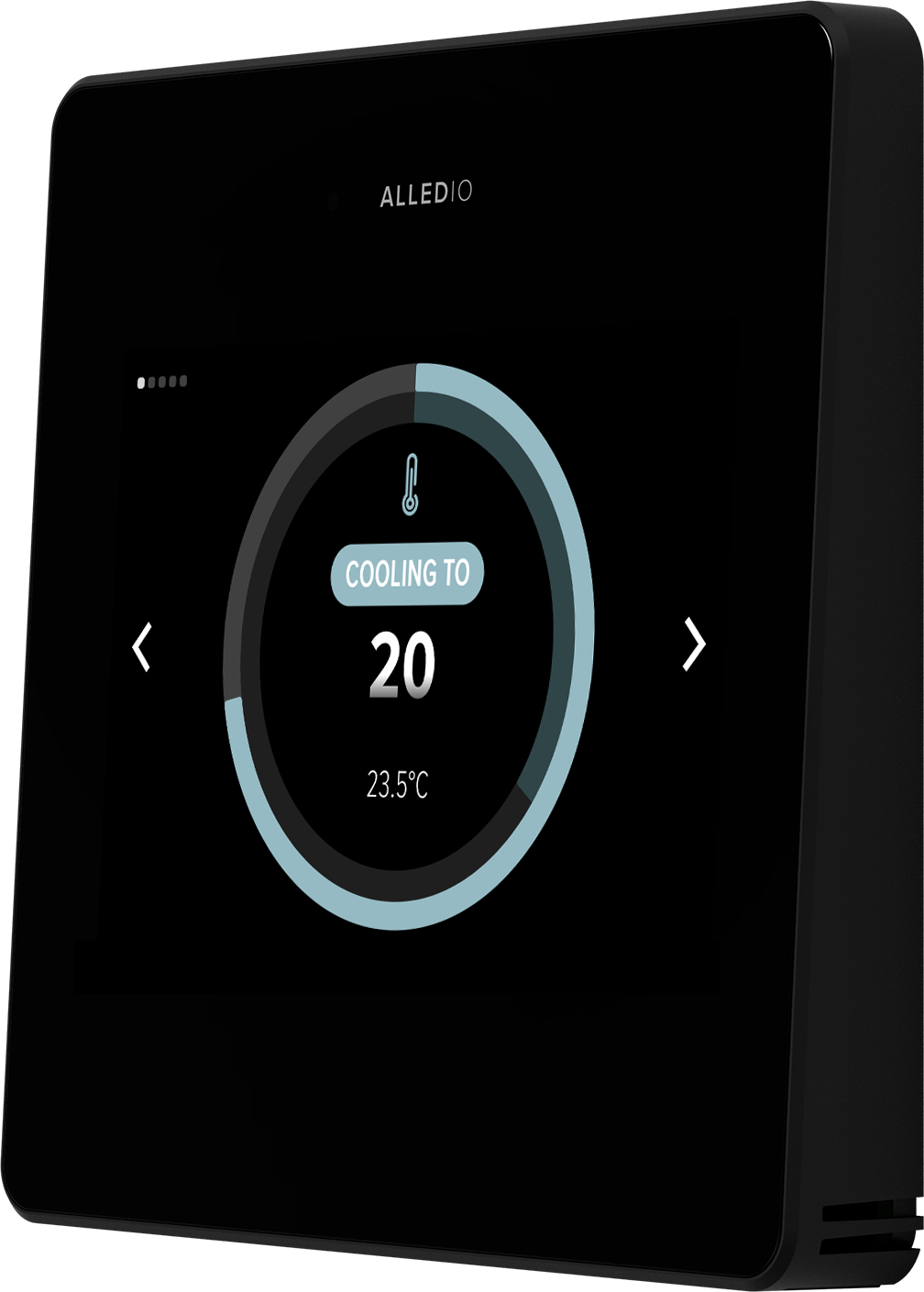 Alledio OEM Room Controller Blurred Black variant