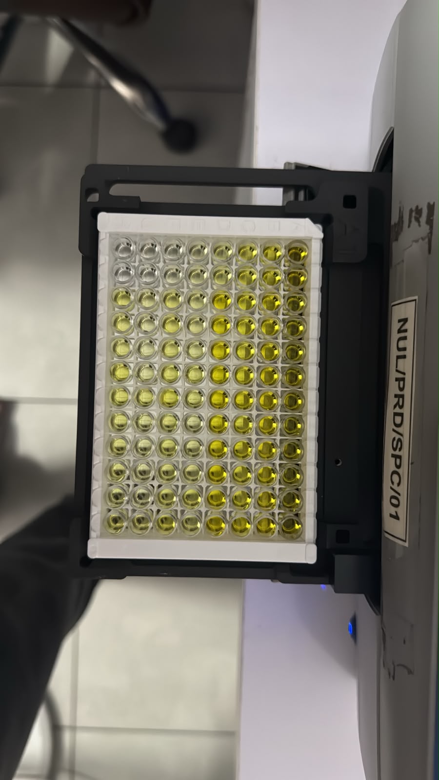 Laboratory testing photograph 1