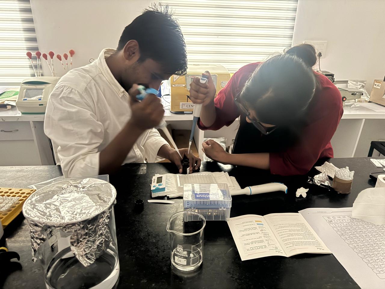Laboratory testing photograph 3