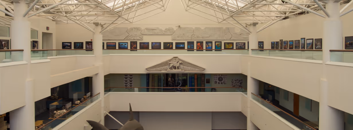 Top floor of a building